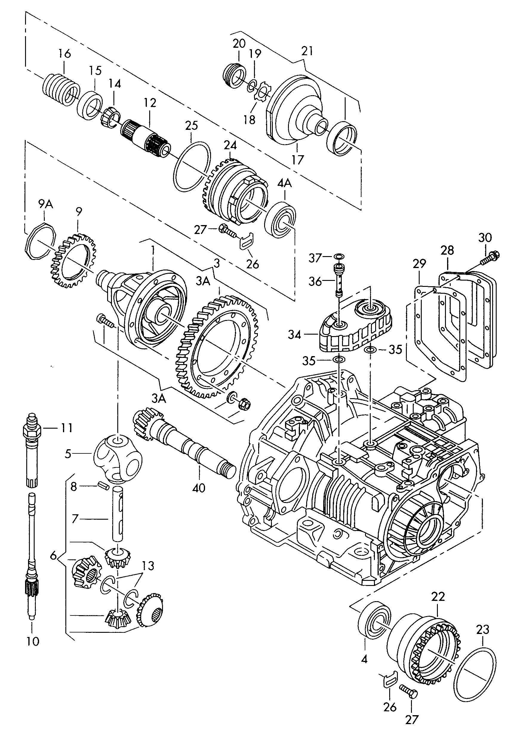 VW 096 409 069 A - Möhür, yağ soyuducu furqanavto.az