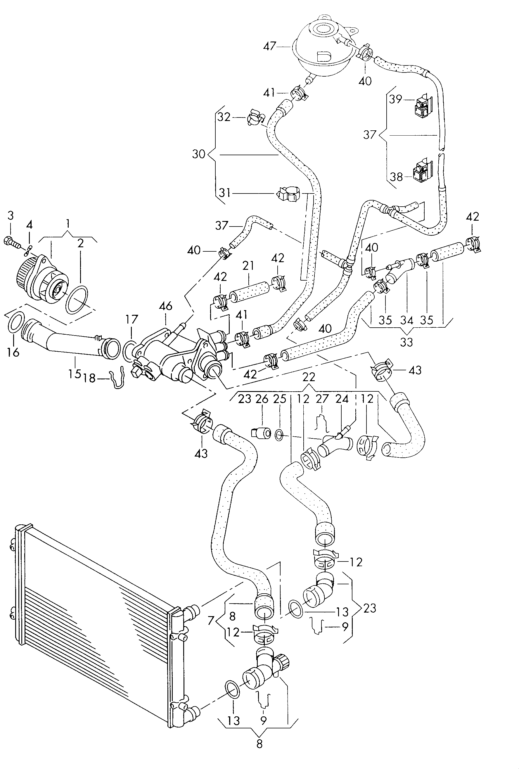 VAG 030121043C - Möhür, yağ nasosu furqanavto.az