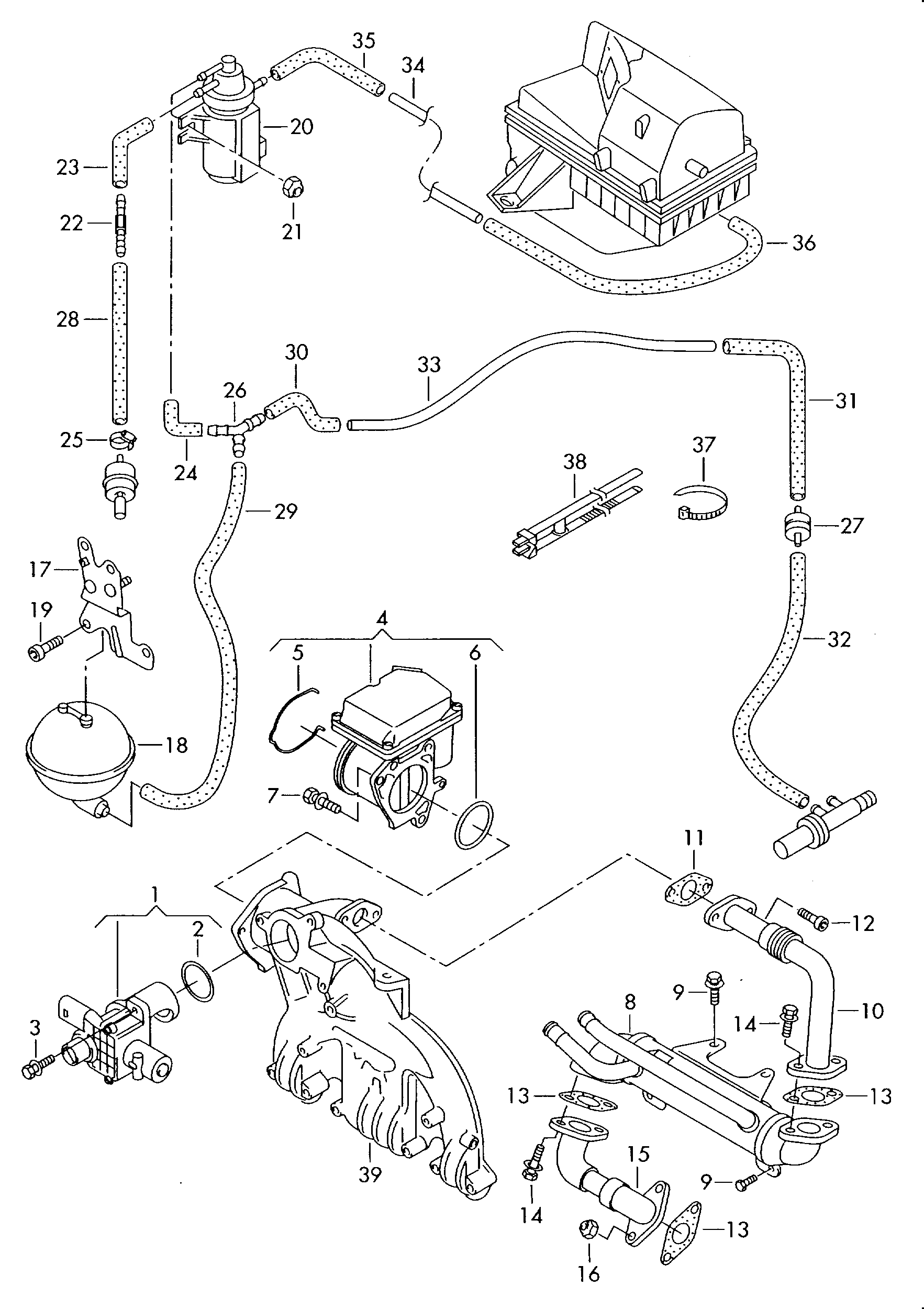 Seat 03G 128 063 J - Trottle gövdəsi furqanavto.az