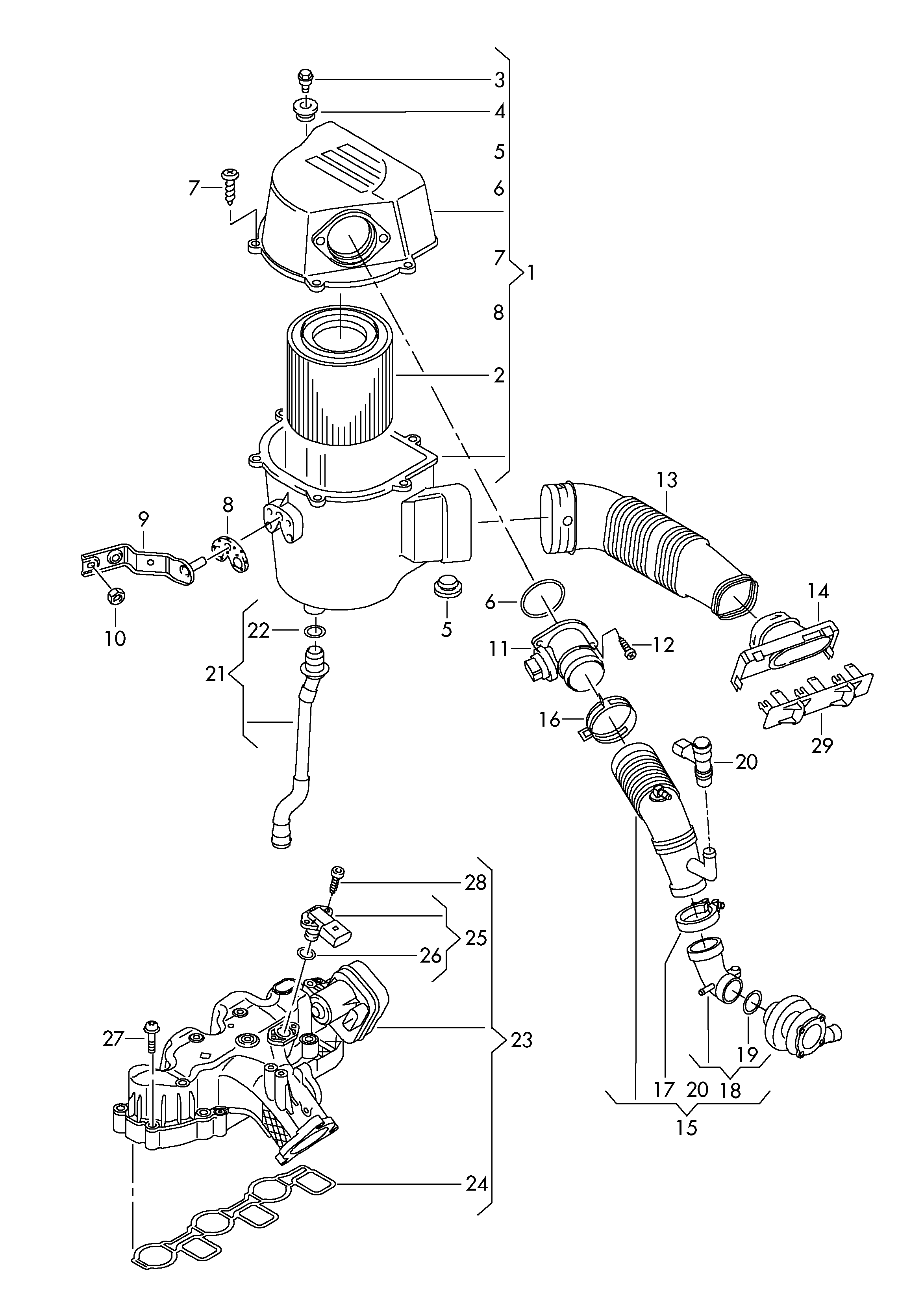 Seat 6R0 129 620 A - Hava filtri furqanavto.az