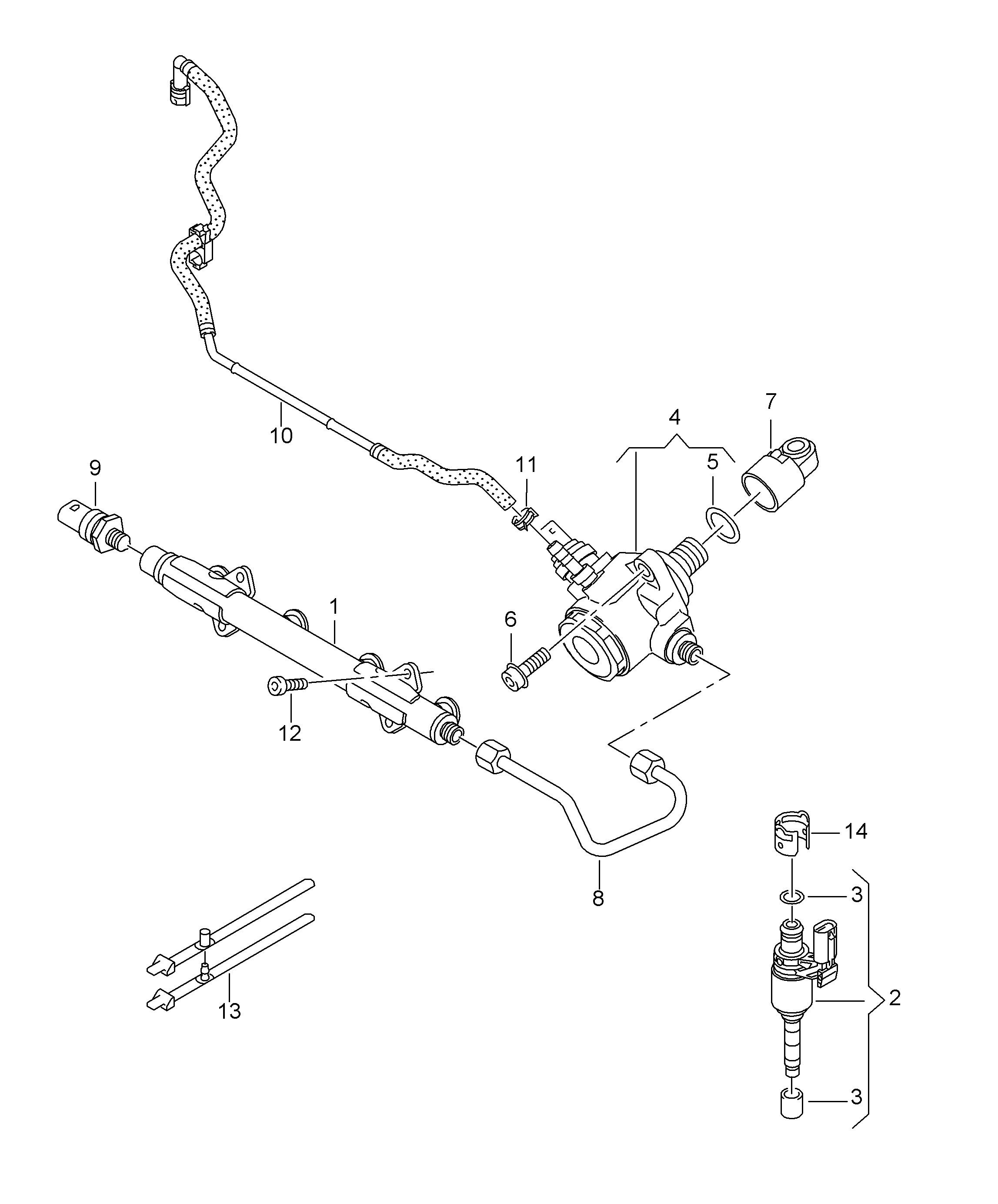 Seat 04E127026AA - Fuel pump furqanavto.az