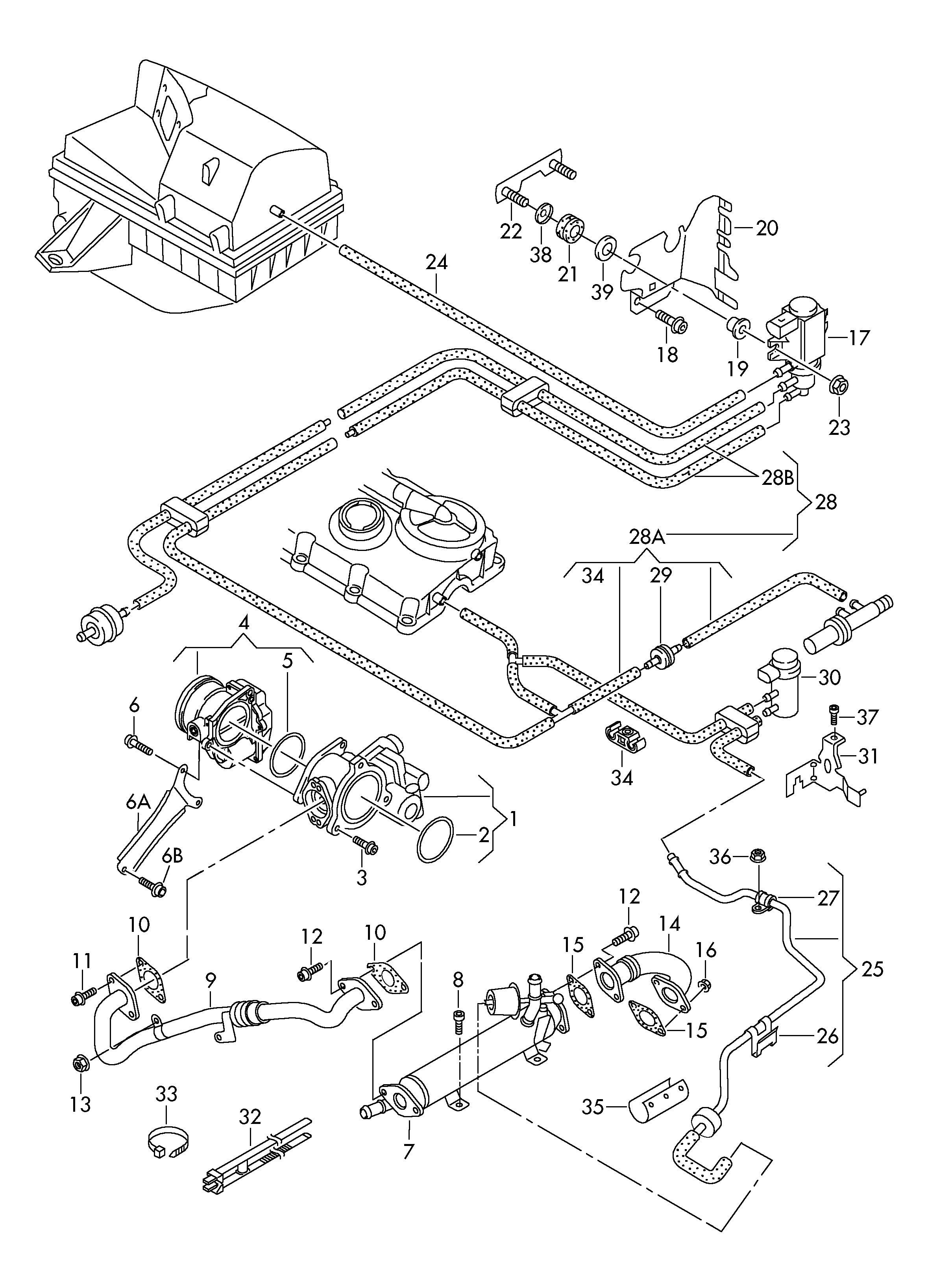 AUDI 03L131501E - EGR Valf furqanavto.az