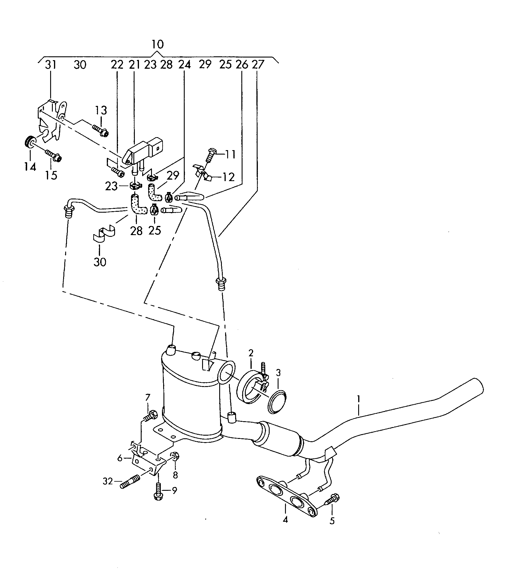 VAG 1K0254705NX - Asortiment, his/hissəcik filtrlərinin təmiri furqanavto.az