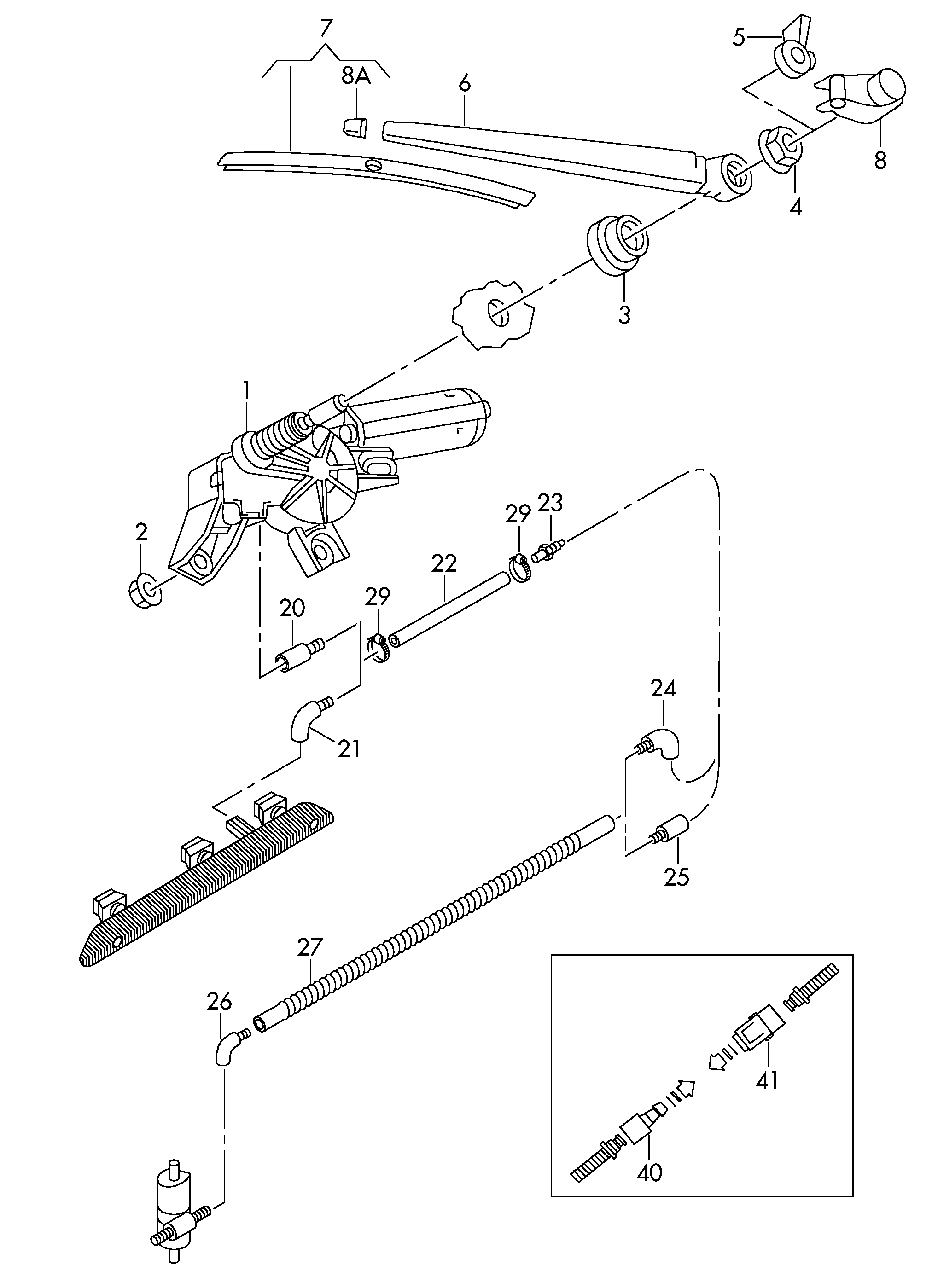 Skoda 5JA 955 425 - Sülən Bıçağı furqanavto.az