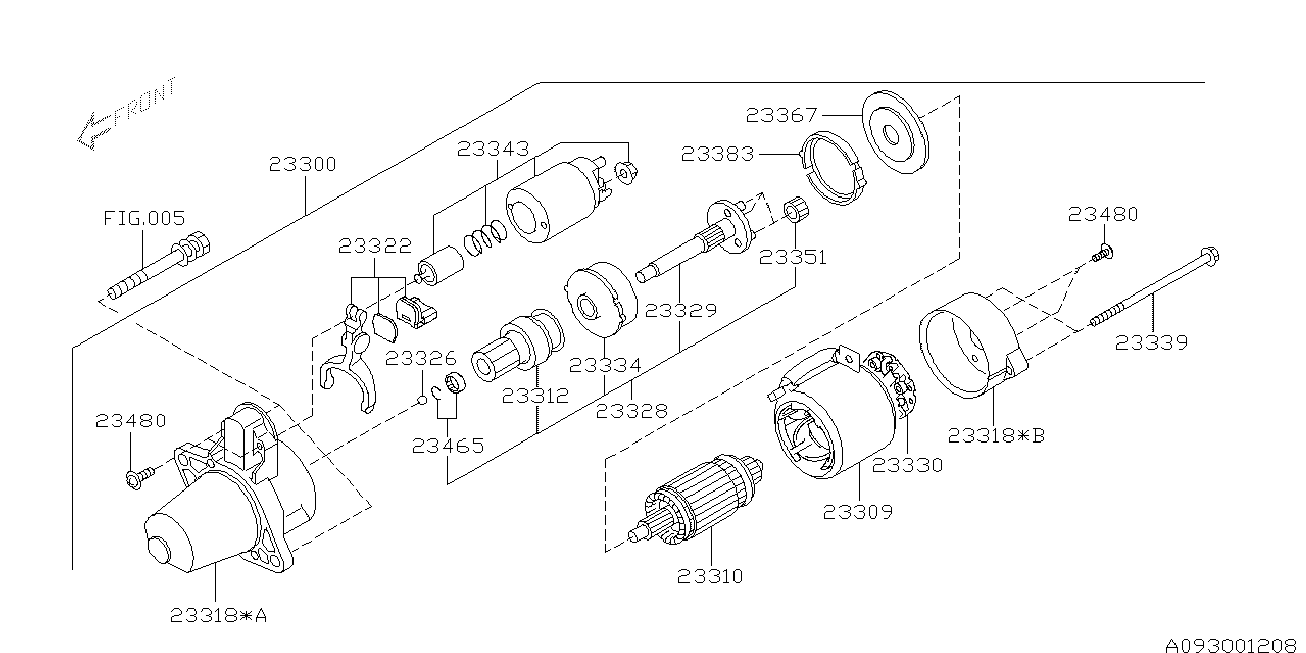 NISSAN 23300-AA620 - Başlanğıc furqanavto.az