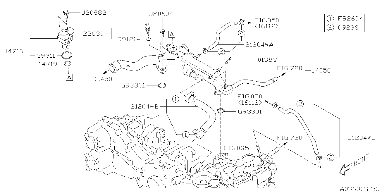 Subaru 22630AA230 - Sensor, soyuducu suyun temperaturu furqanavto.az