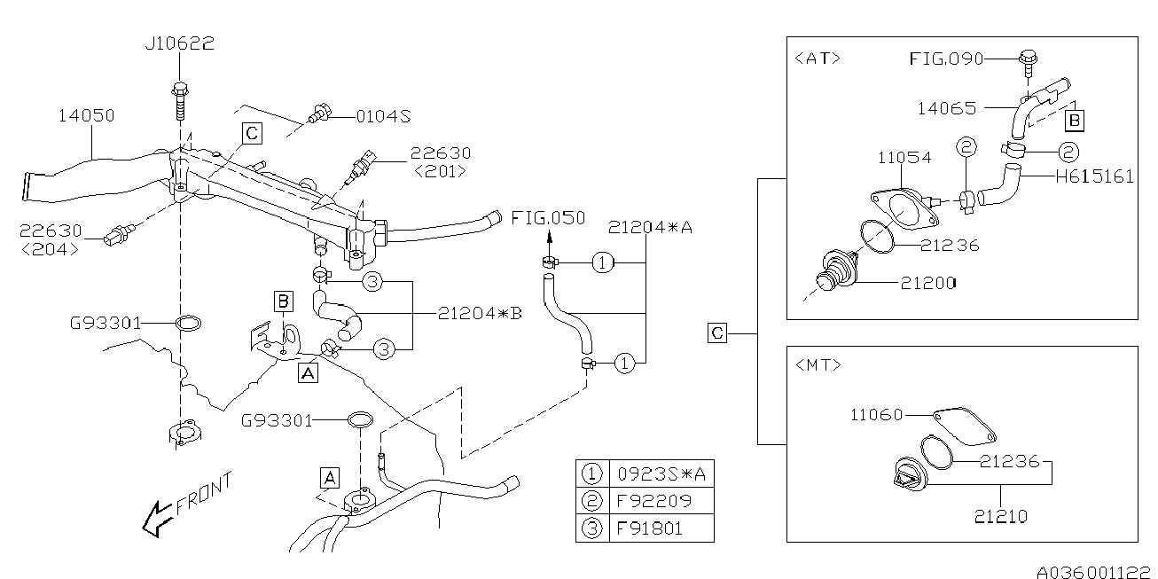 Subaru 806933010 - Termostat, soyuducu furqanavto.az