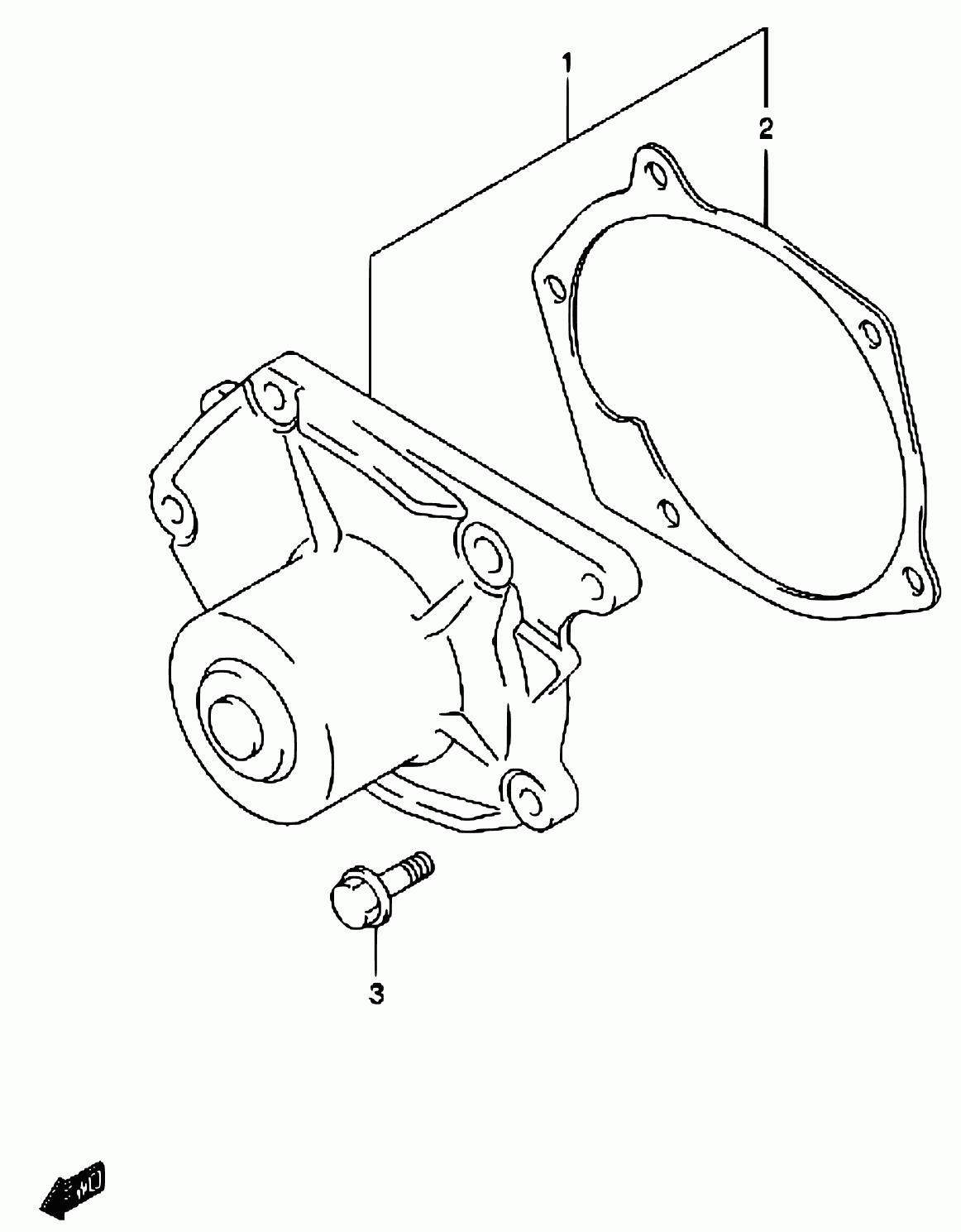 RENAULT 17410-84A00 - PUMP SET, WATER furqanavto.az