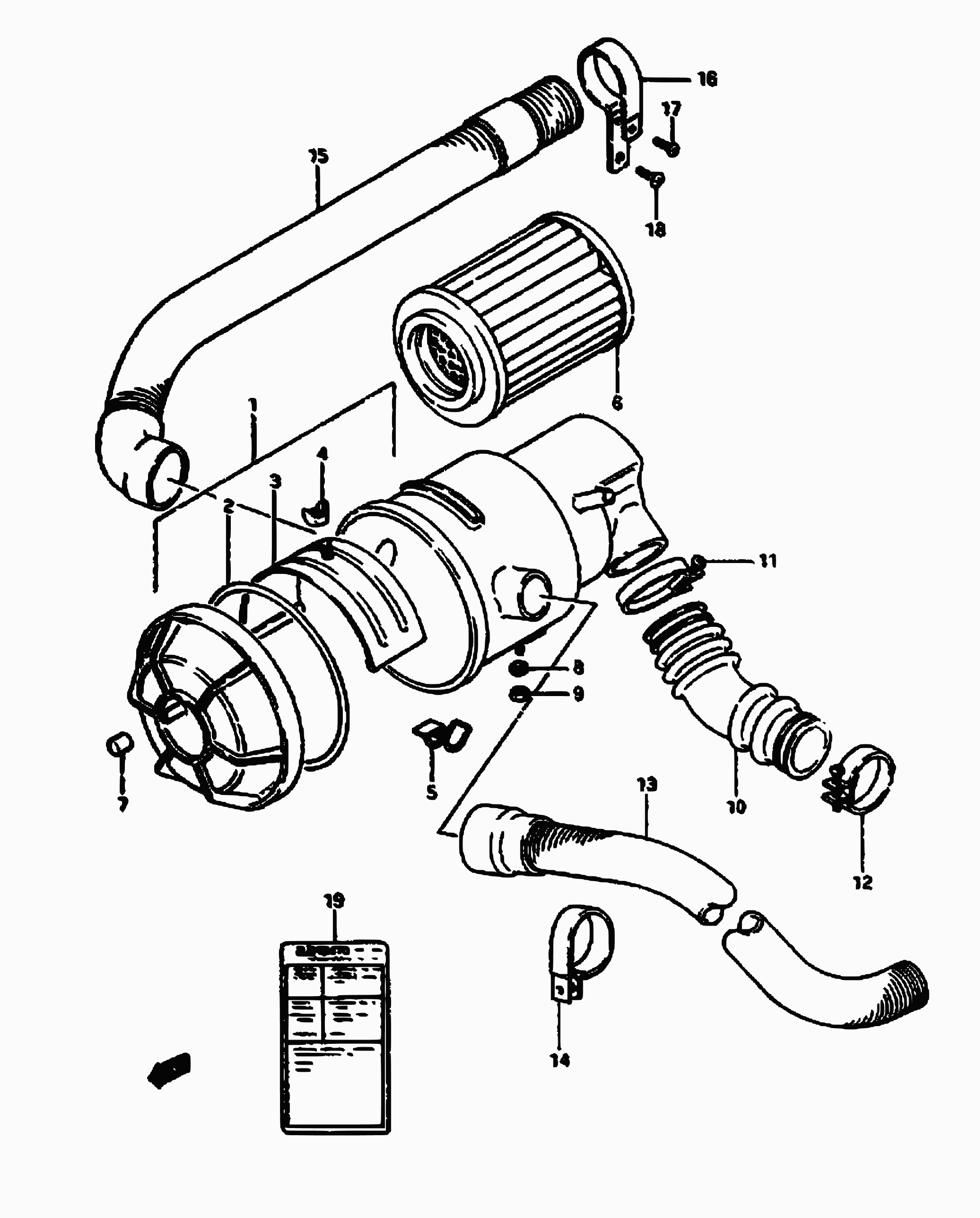 Suzuki 13780-79210 - Hava filtri furqanavto.az