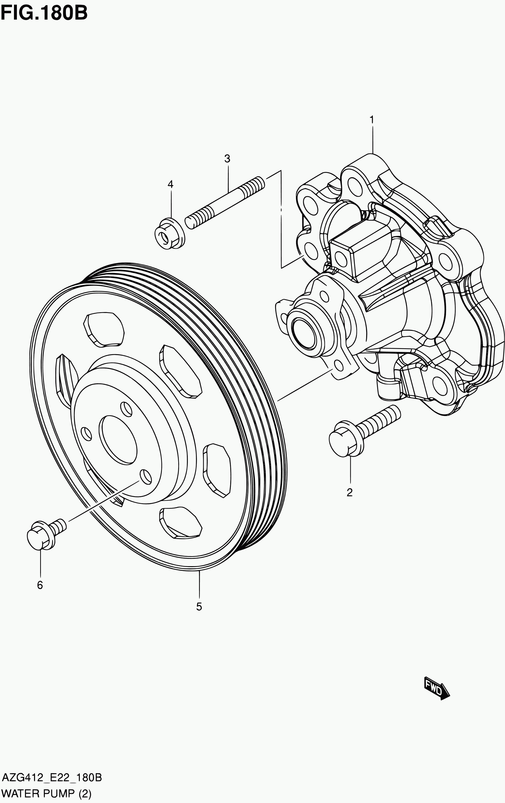 Suzuki 17400-69L00 - Su nasosu furqanavto.az