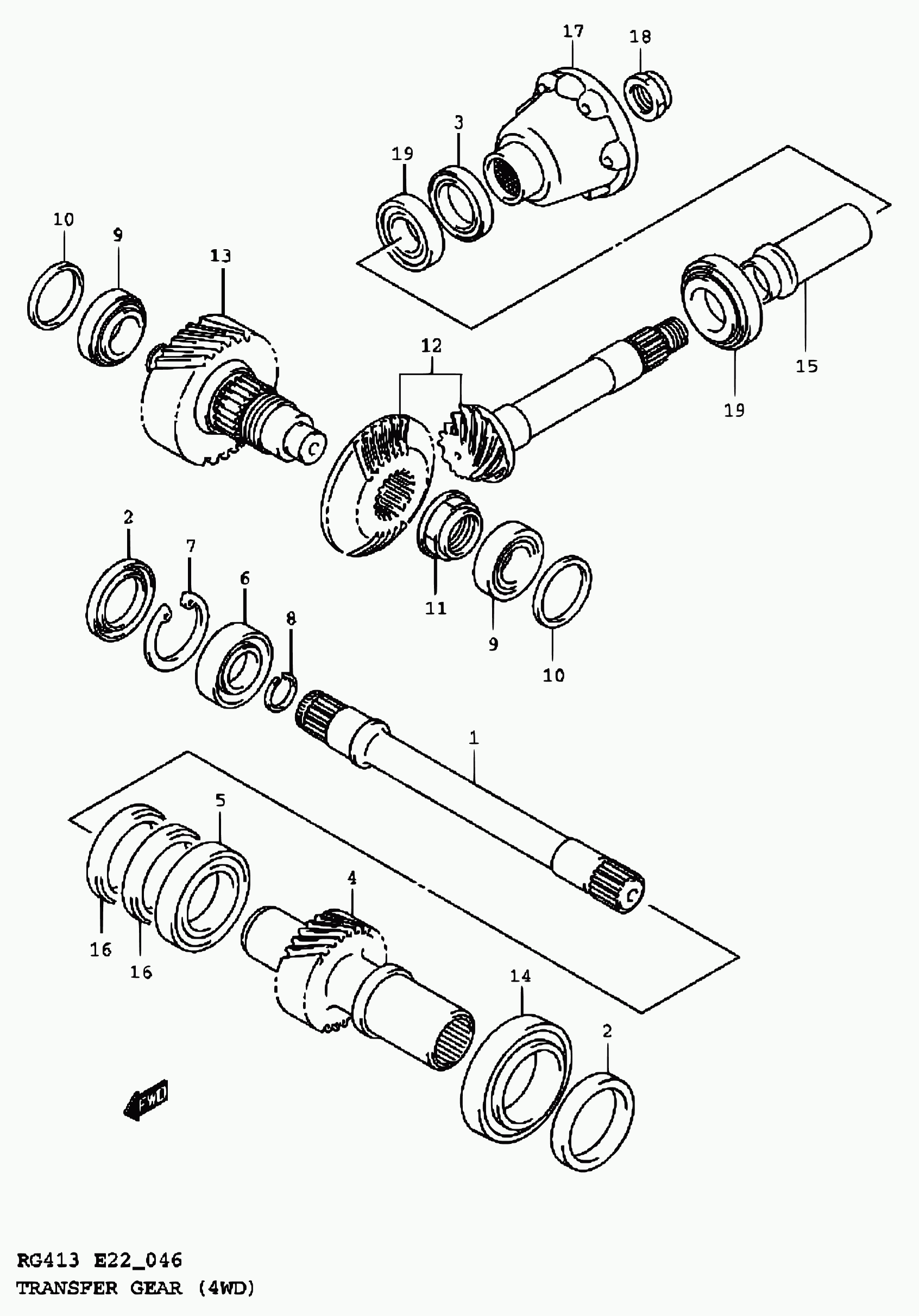 Suzuki 27431-73H30 - Vil möhürü, diferensial furqanavto.az