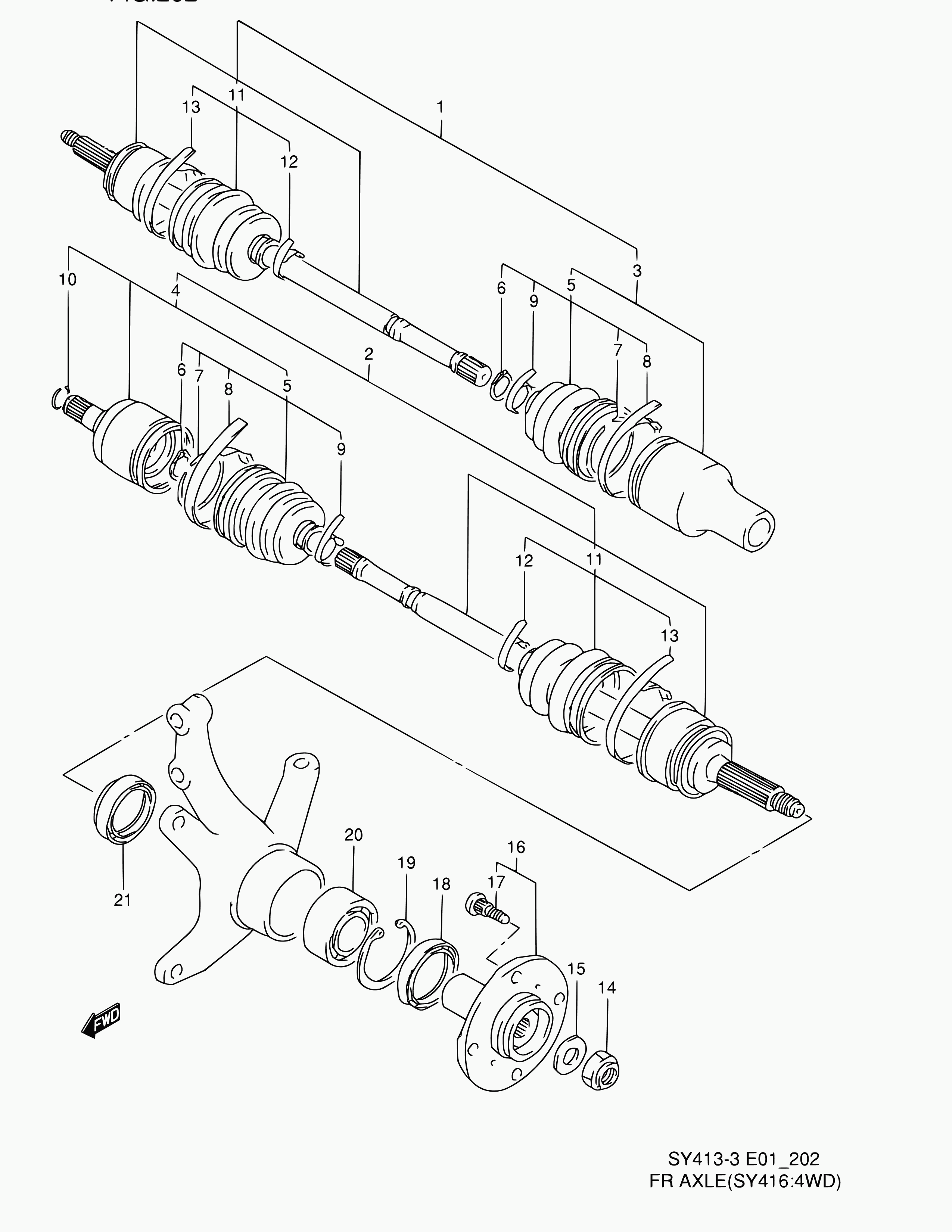 Subaru 09267-40001 - Təkər qovşağı, podşipnik dəsti furqanavto.az