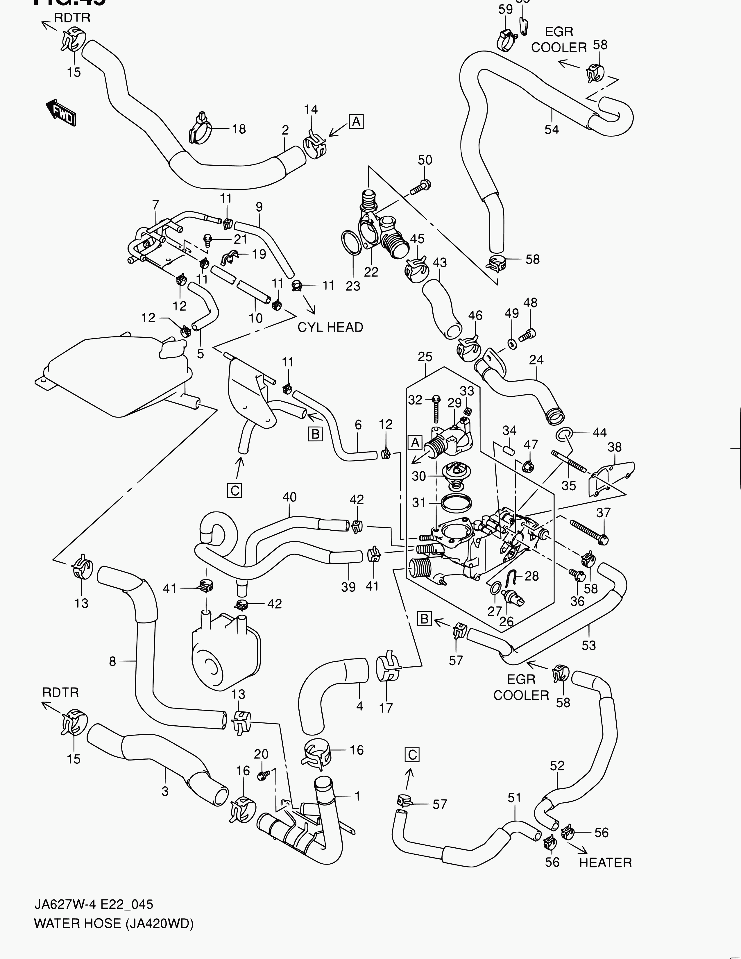 Suzuki 17670-66G00 - Termostat, soyuducu furqanavto.az