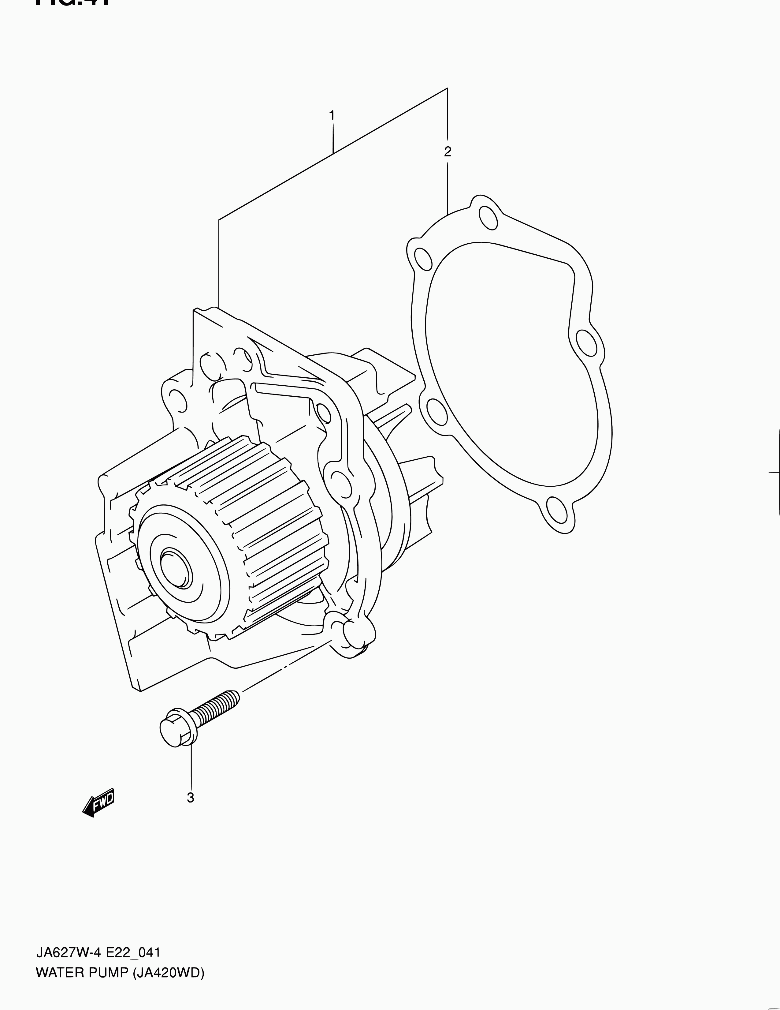 Suzuki 17410-67G00 - Su nasosu furqanavto.az