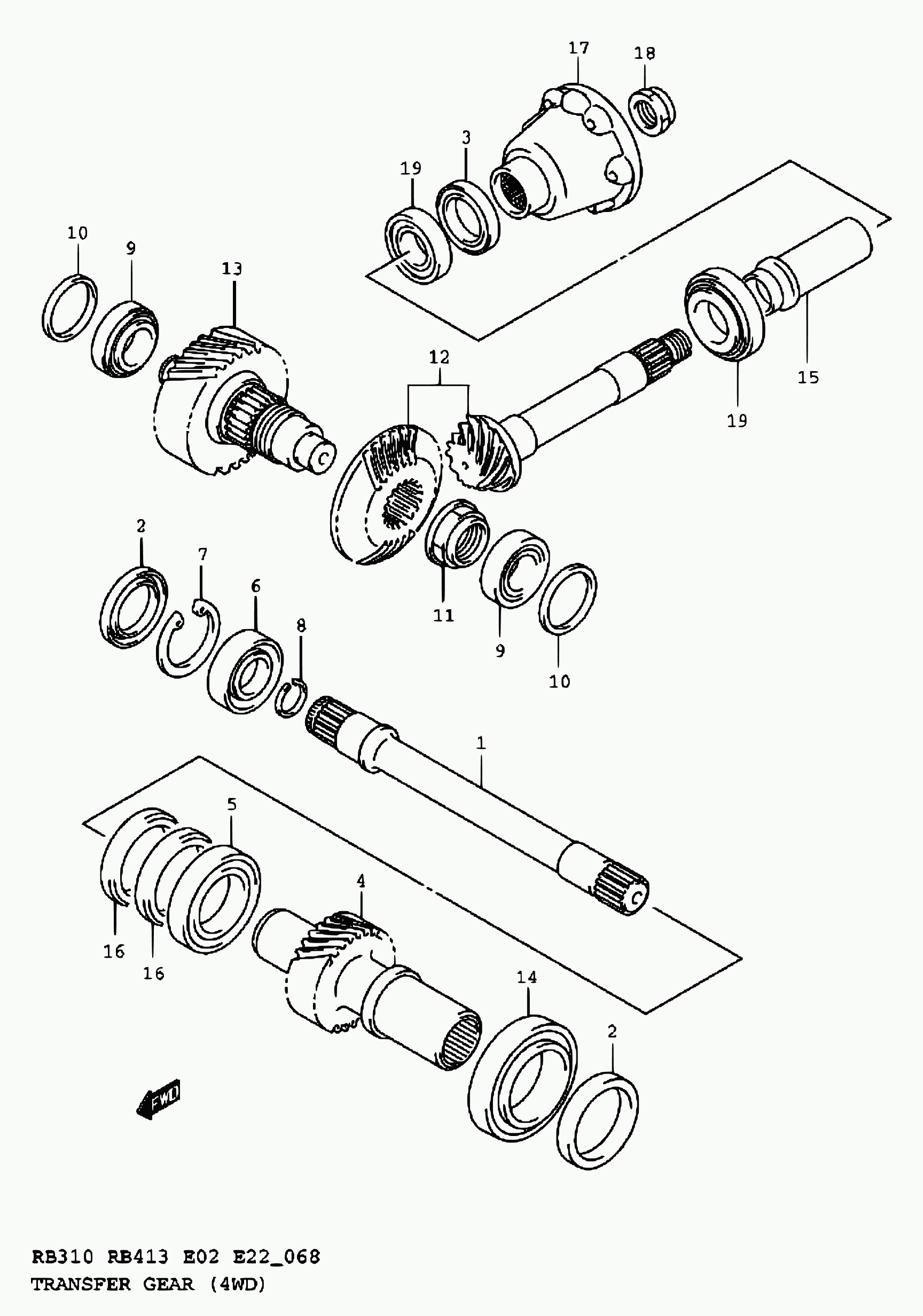 Suzuki 27431-73B20 - Vil möhürü, ötürmə qutusu furqanavto.az