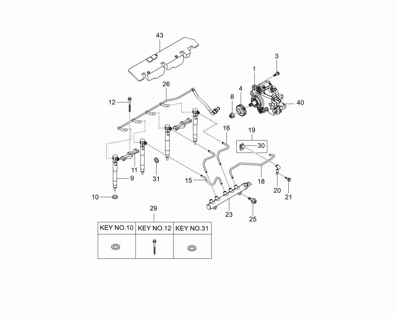 Ssangyong 6710170060 - WASHER furqanavto.az