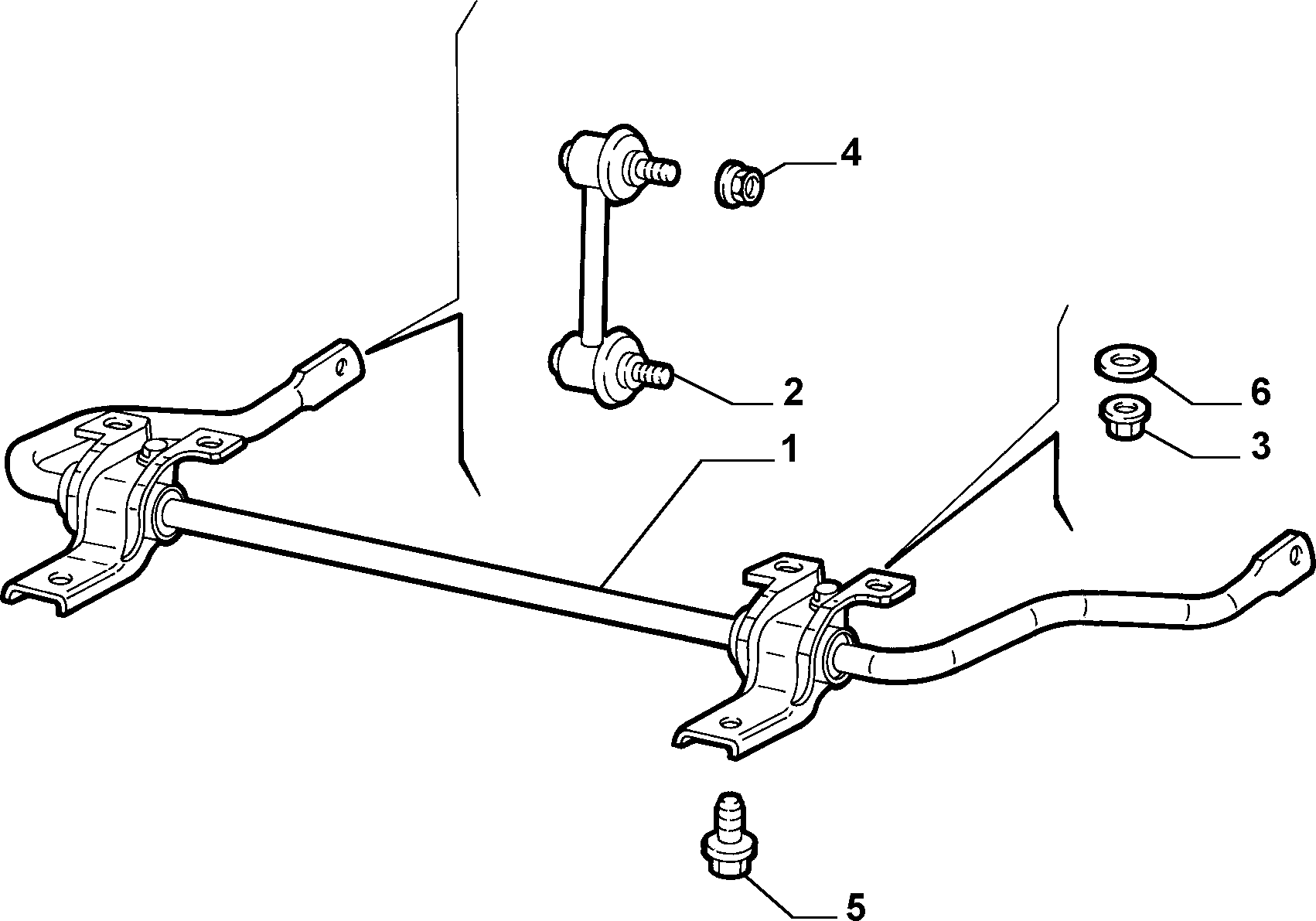 Alfa Romeo 51717001 - Çubuq / Strut, stabilizator furqanavto.az