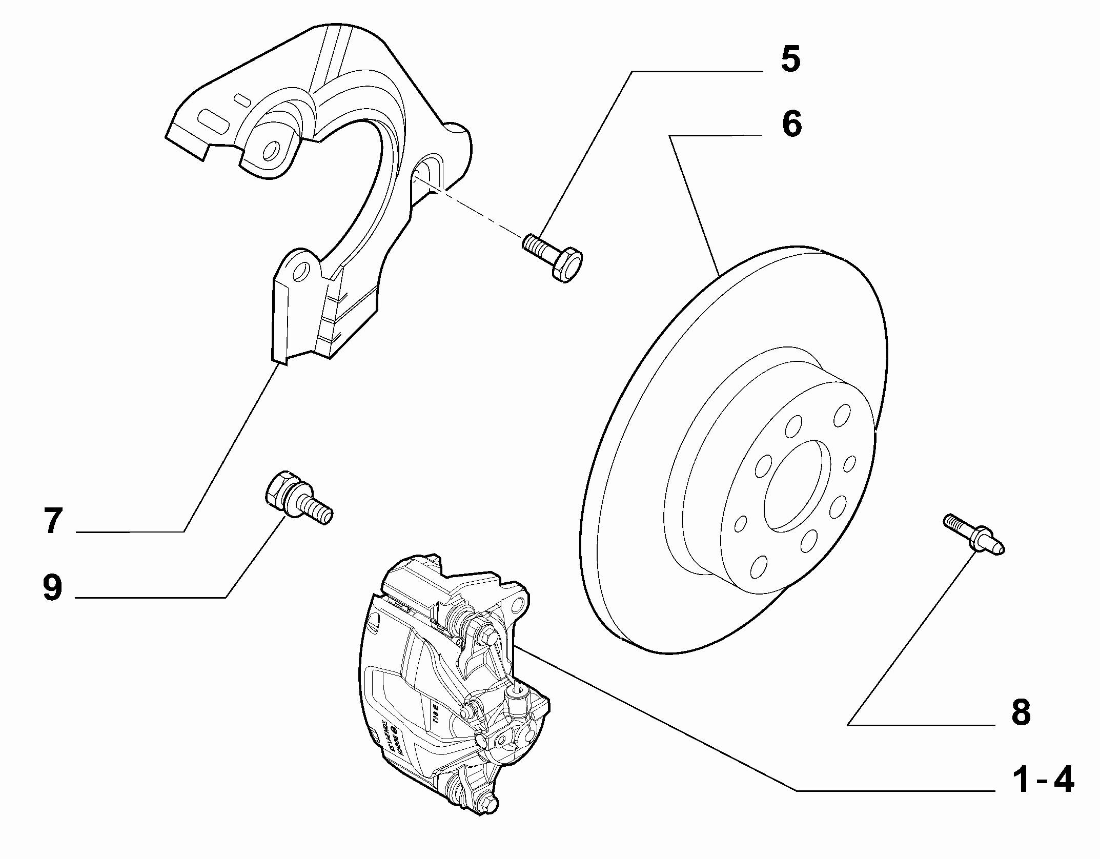 Chrysler 46401356 - Əyləc Diski furqanavto.az