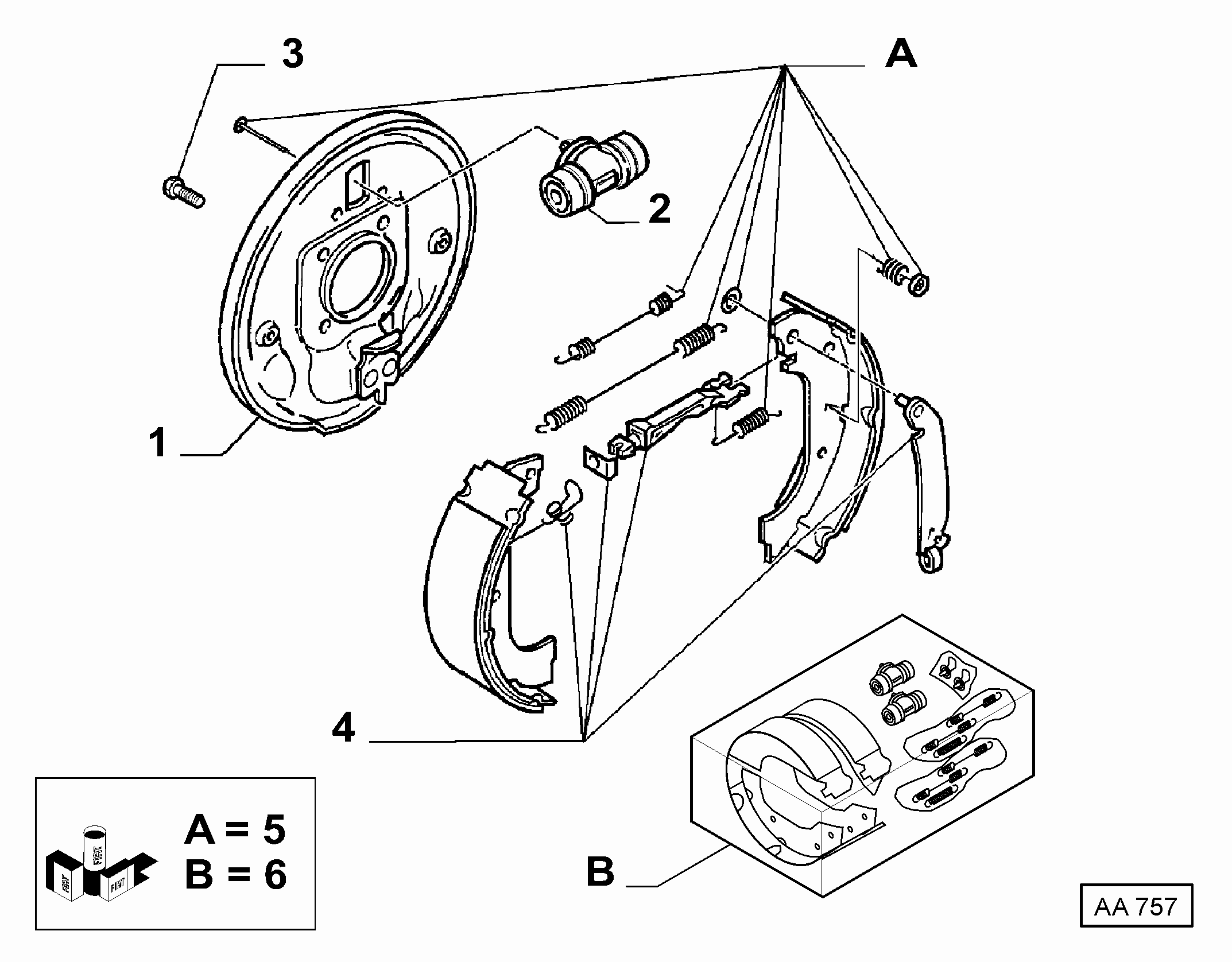 CITROËN/PEUGEOT 77362451 - Əyləc Başlığı Dəsti furqanavto.az