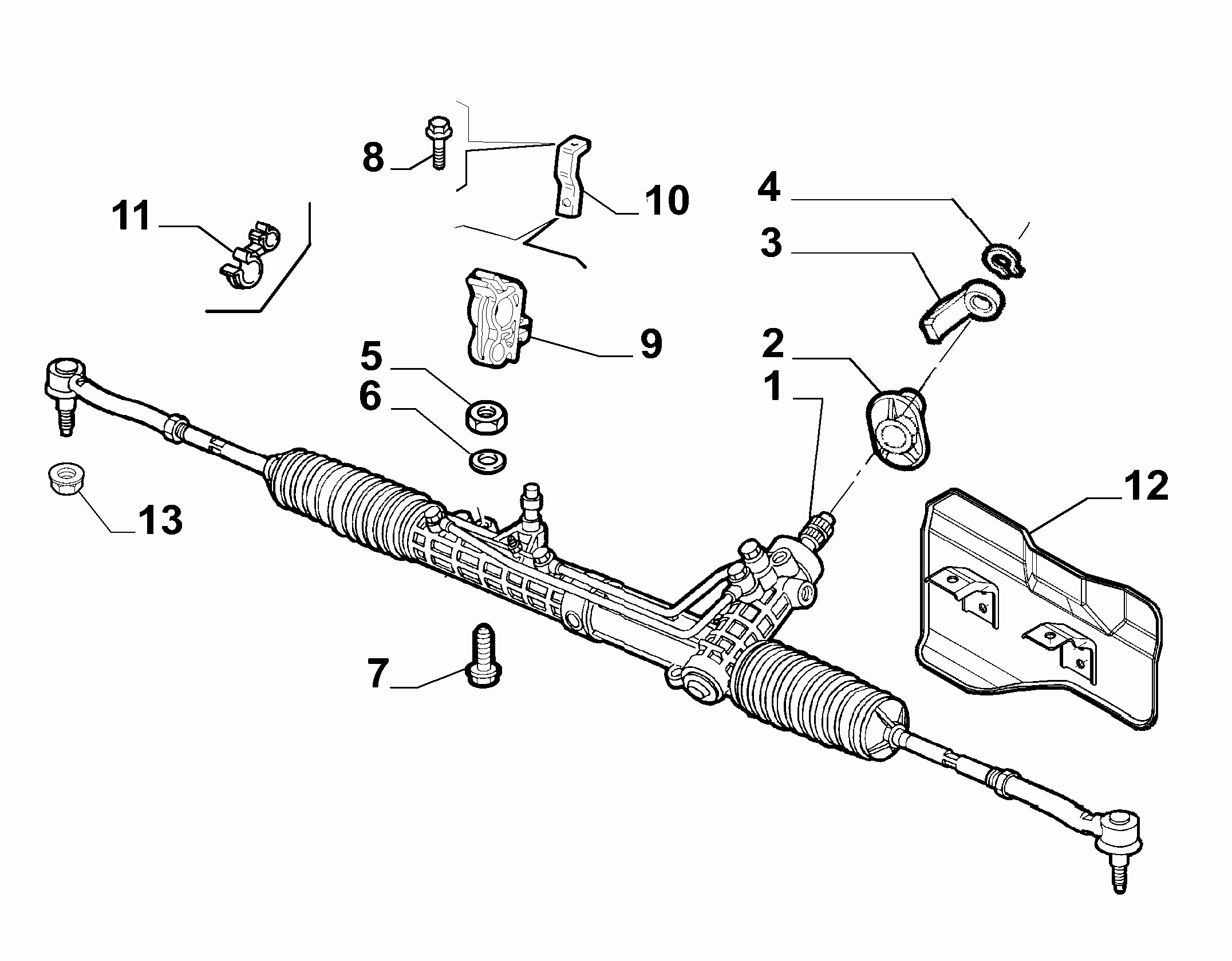 Alfarome/Fiat/Lanci 46833541 - Sükan qurğusu furqanavto.az