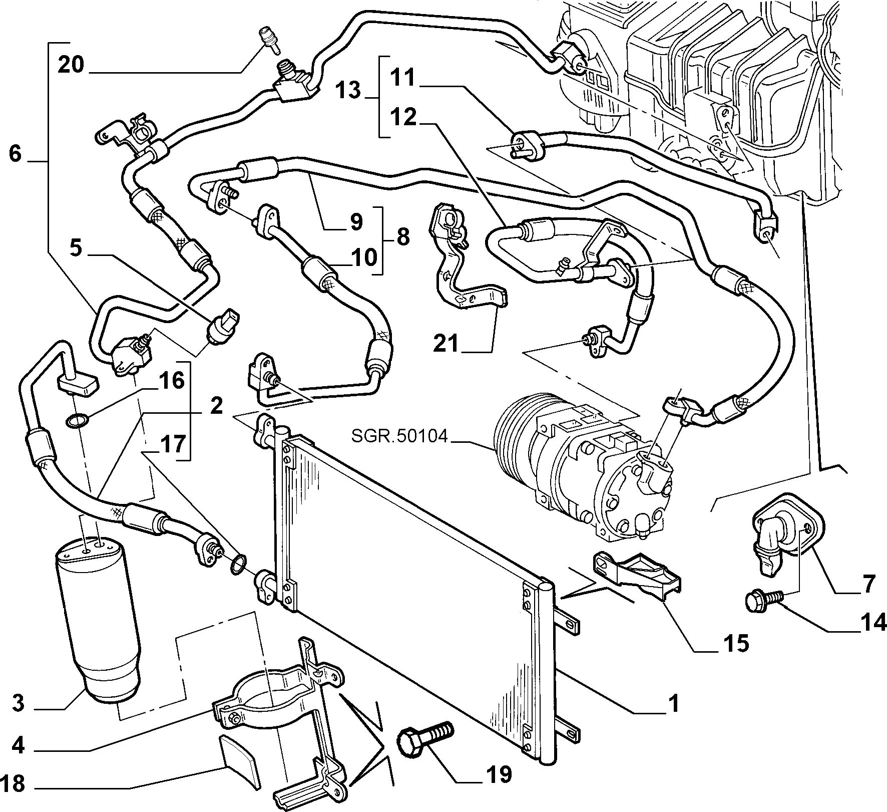 Subaru 46527180 - Quruducu, kondisioner furqanavto.az