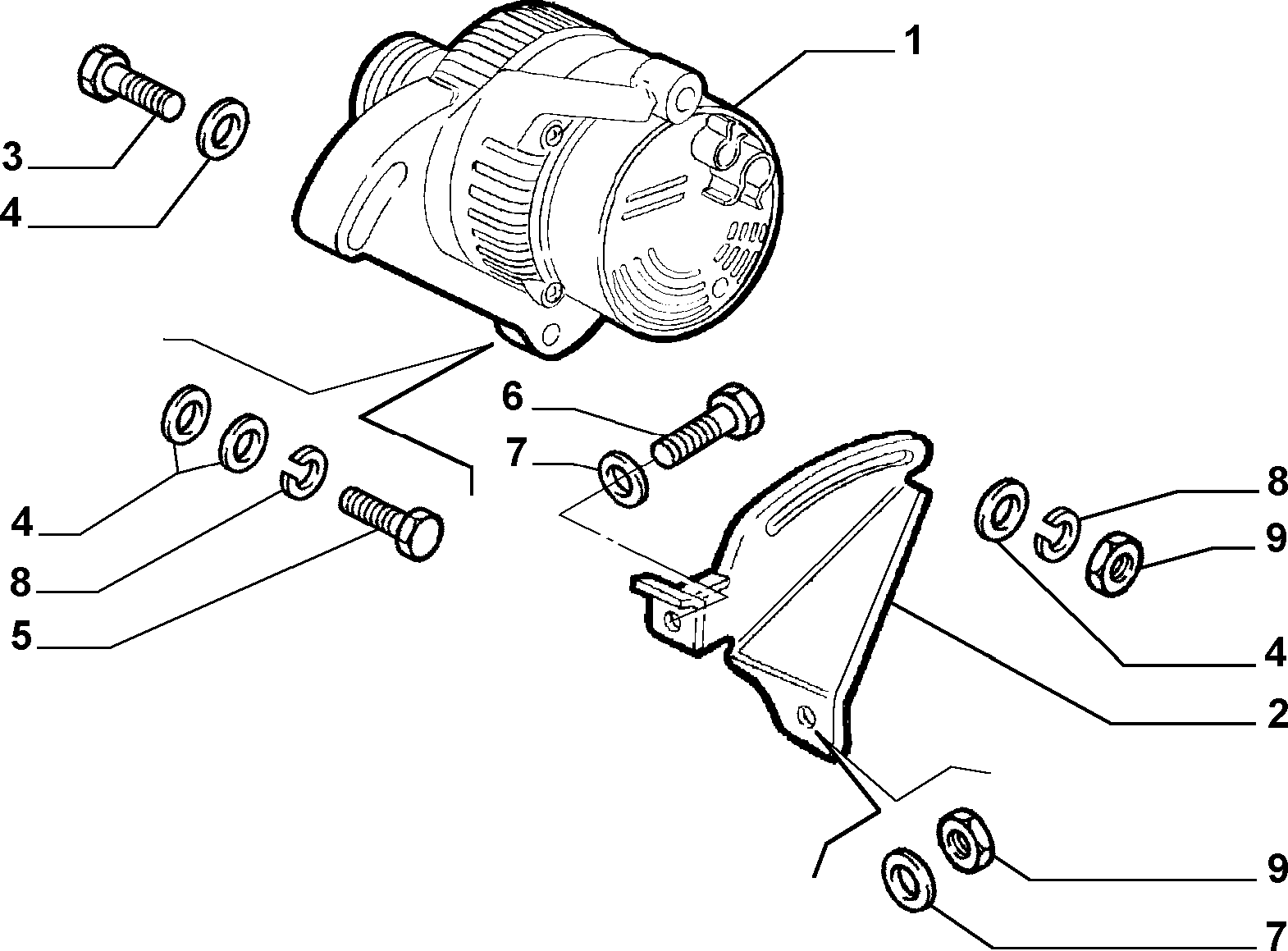 Lancia 46800158 - Alternator furqanavto.az