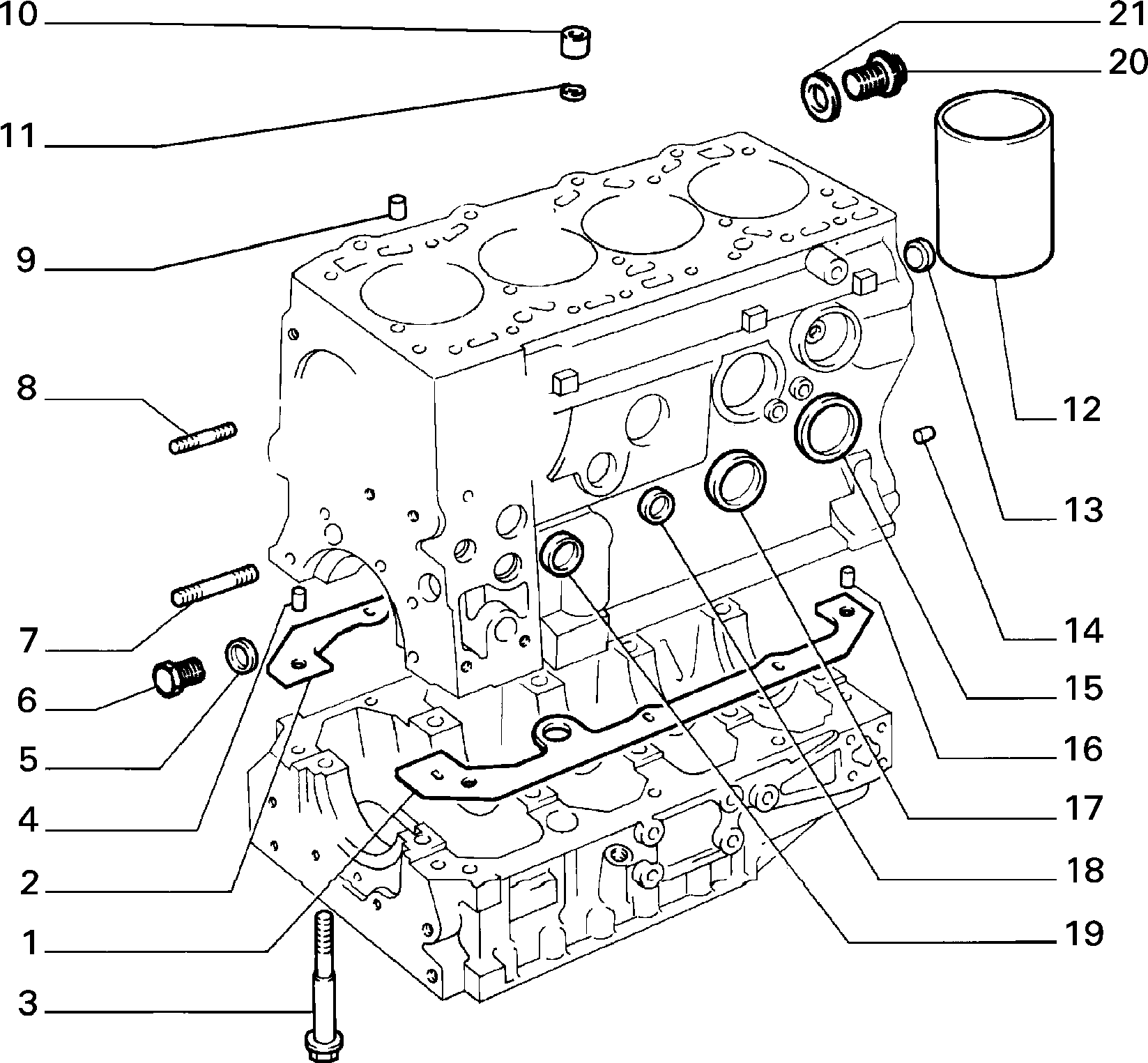 IVECO 4860109 - Silindr qolu furqanavto.az