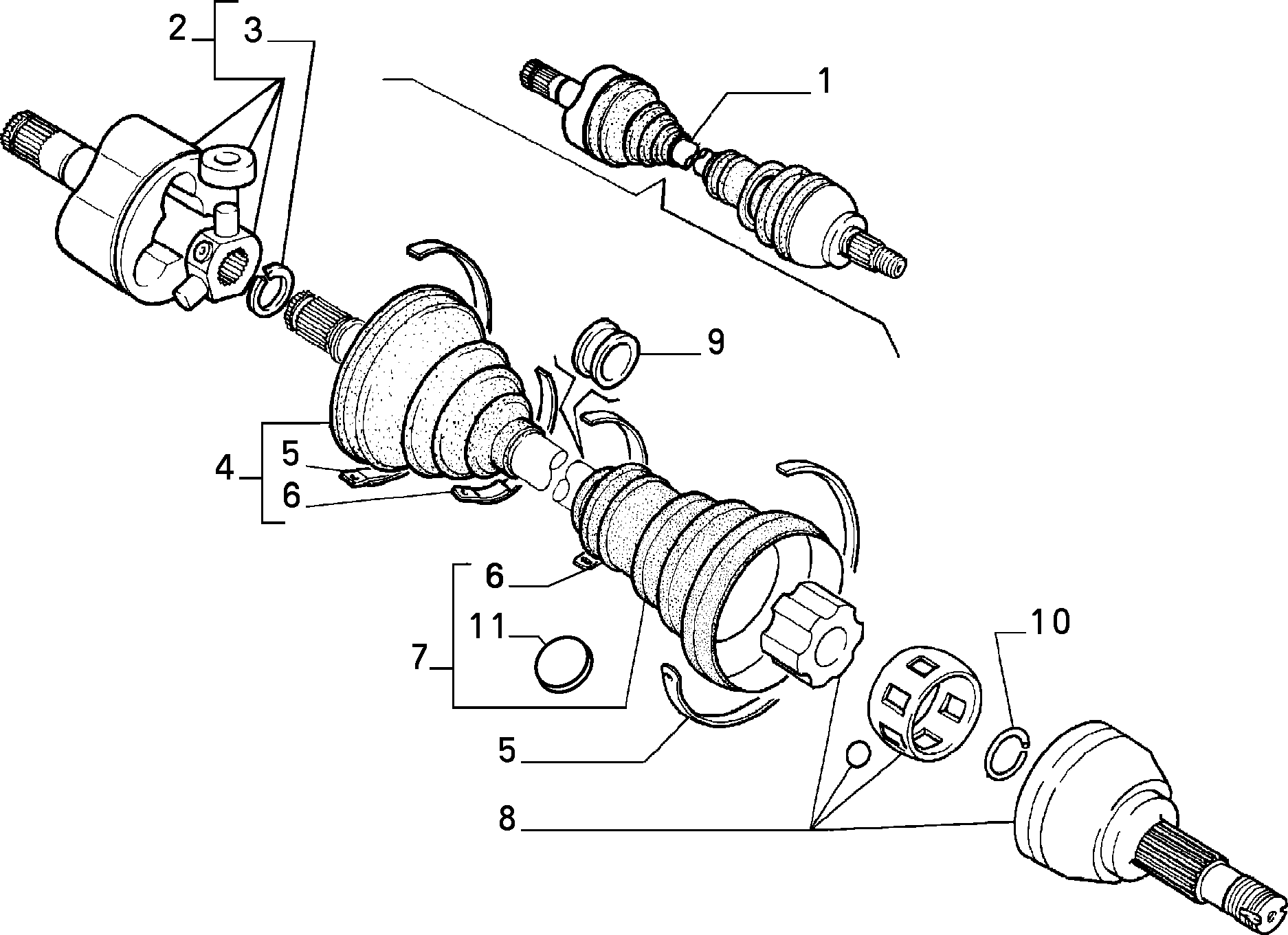 FIAT 9607411480 - Sürücü mili furqanavto.az