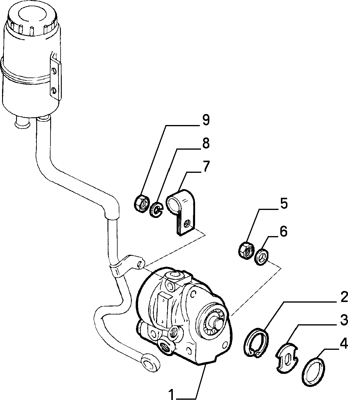 FIAT 48 17 645 - Hidravlik nasos, sükan sistemi furqanavto.az