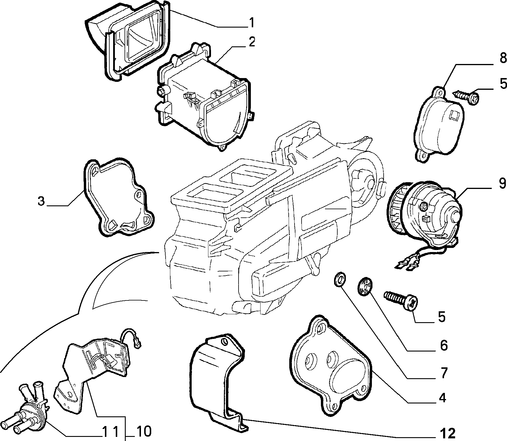 FIAT 1318888080 - Daxili üfleyici furqanavto.az