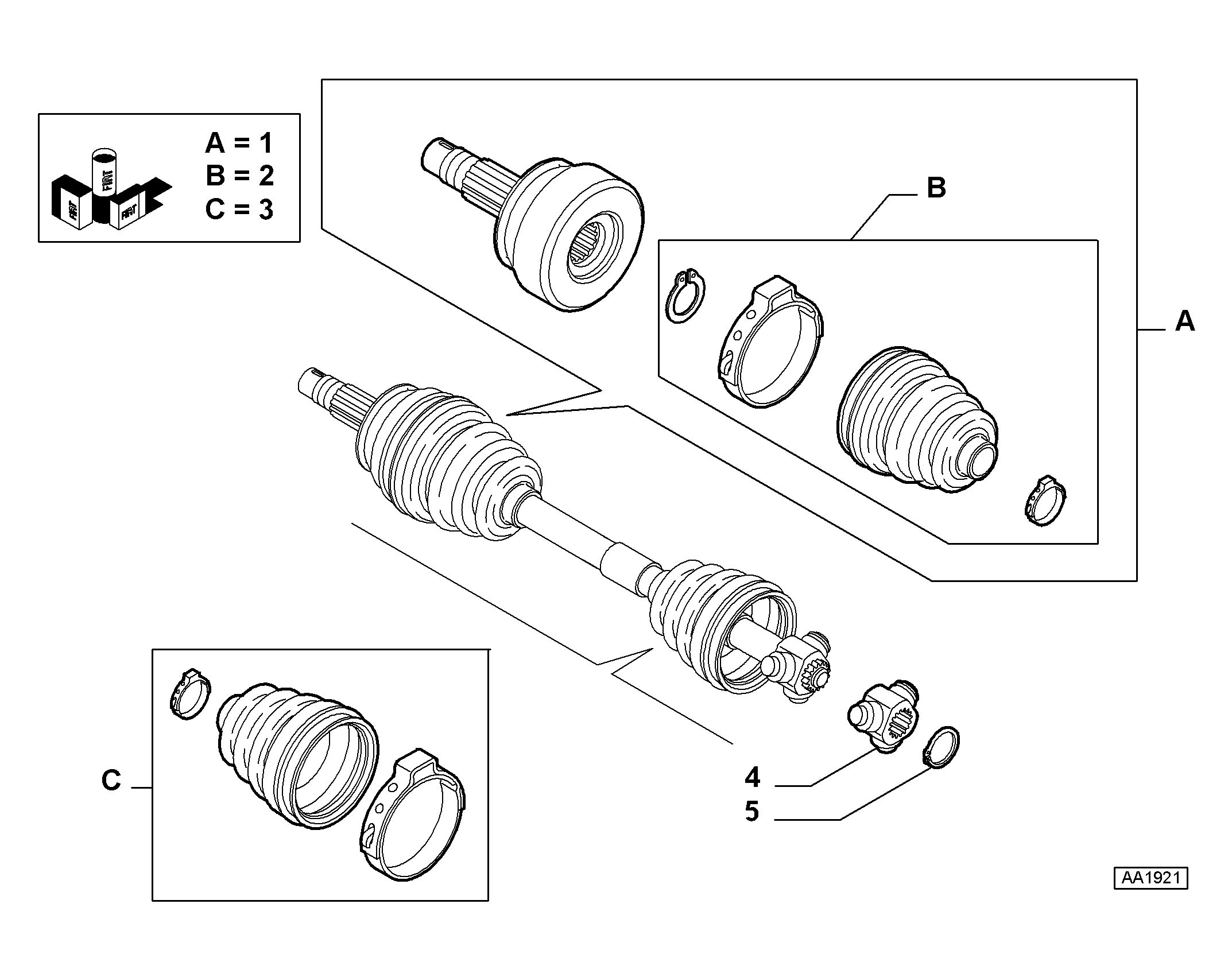 Chrysler 71771169 - Körük, sürücü val furqanavto.az