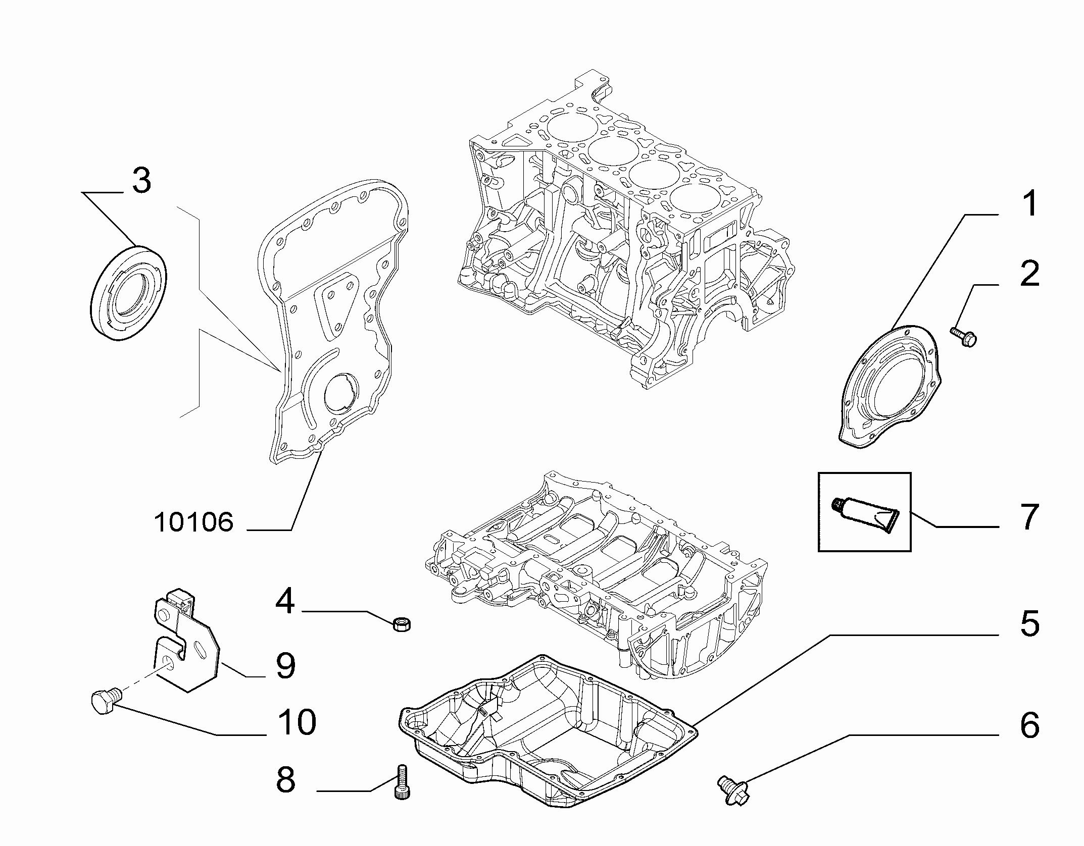 FORD 9659901780 - Vil möhürü, krank mili furqanavto.az