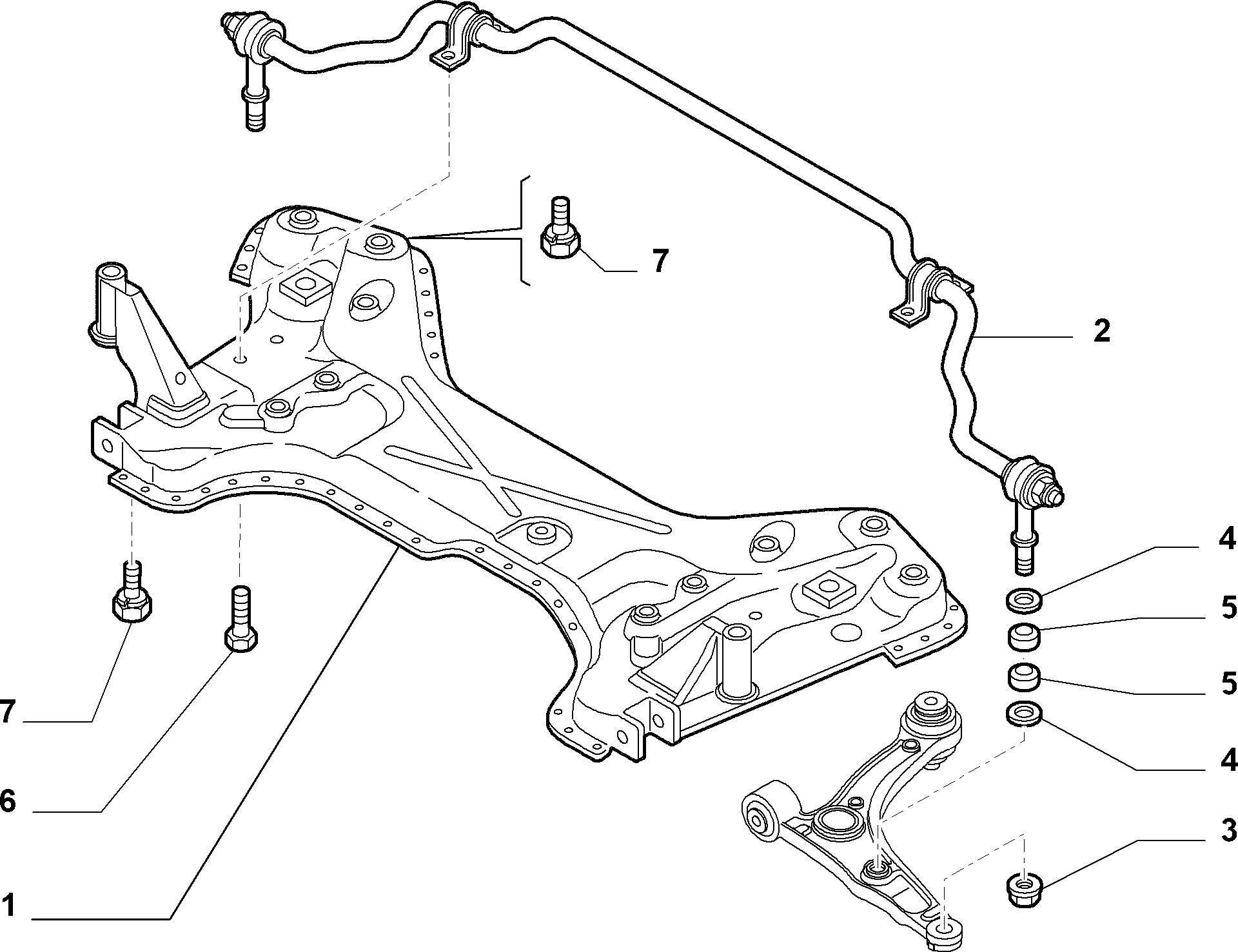 FIAT 1357572080* - Çubuq / Strut, stabilizator furqanavto.az