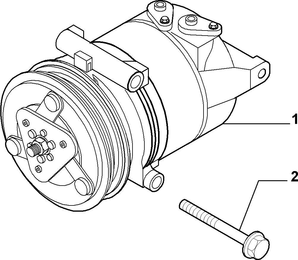 FORD 9658128580 - Kompressor, kondisioner furqanavto.az