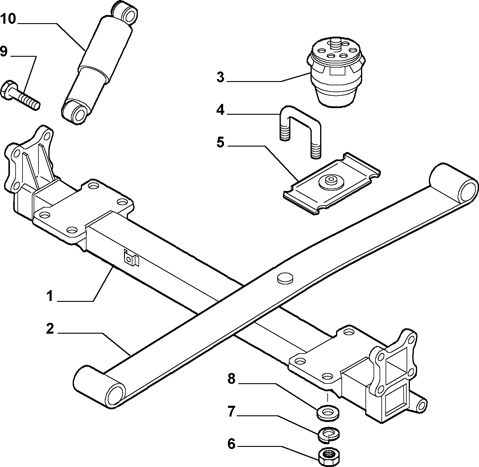 FIAT 1312668080 - Amortizator furqanavto.az