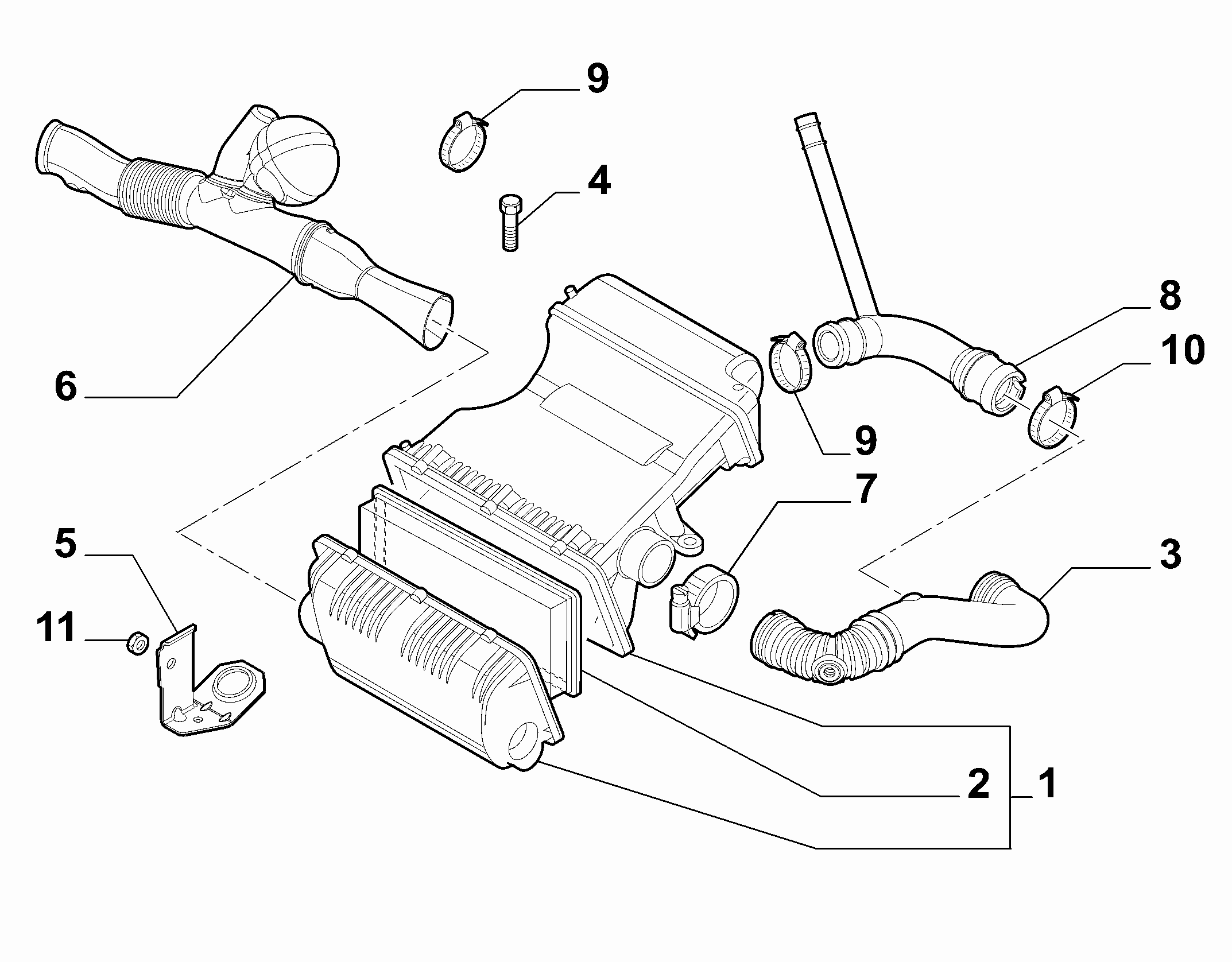 Alfa Romeo 51775340 - Hava filtri furqanavto.az