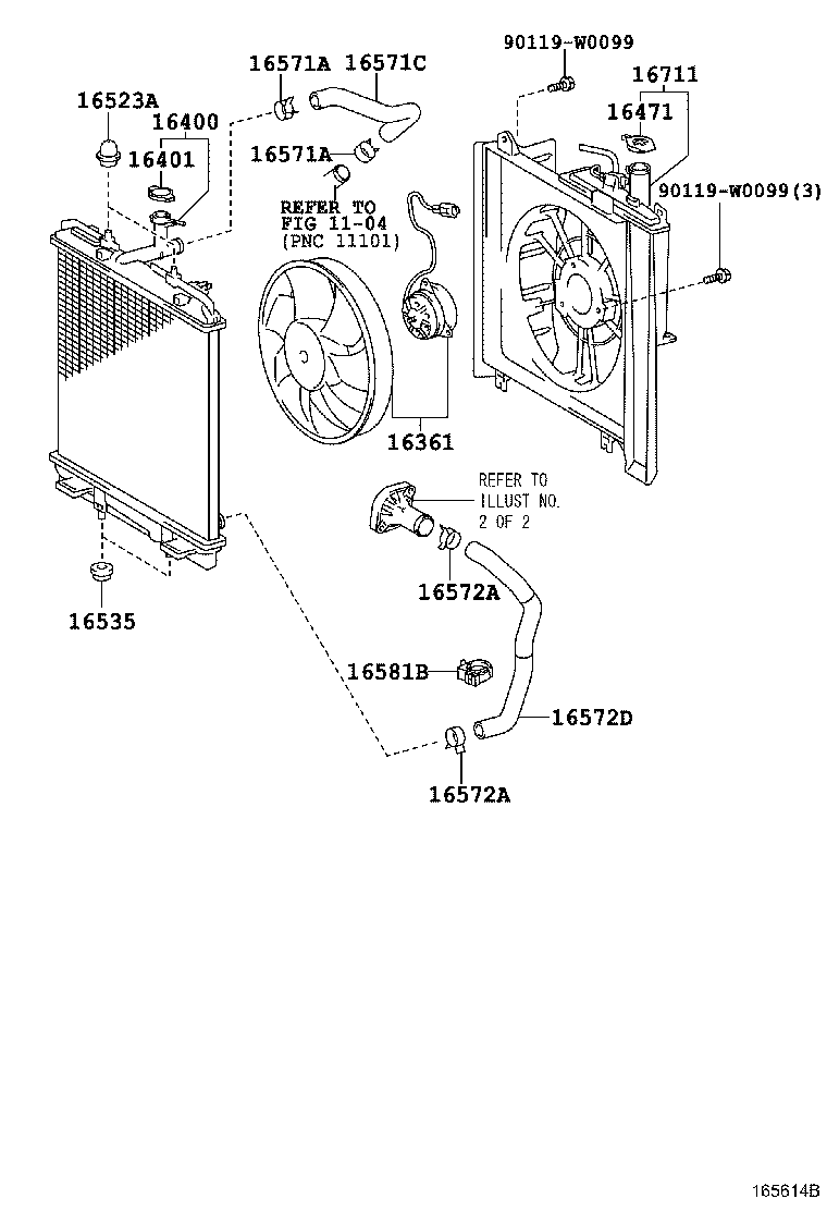 CITROËN 164000Q030 - Radiator, mühərrikin soyudulması furqanavto.az