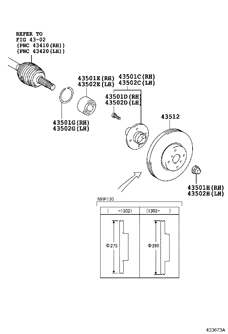 LEXUS 435120D060 - Əyləc Diski furqanavto.az