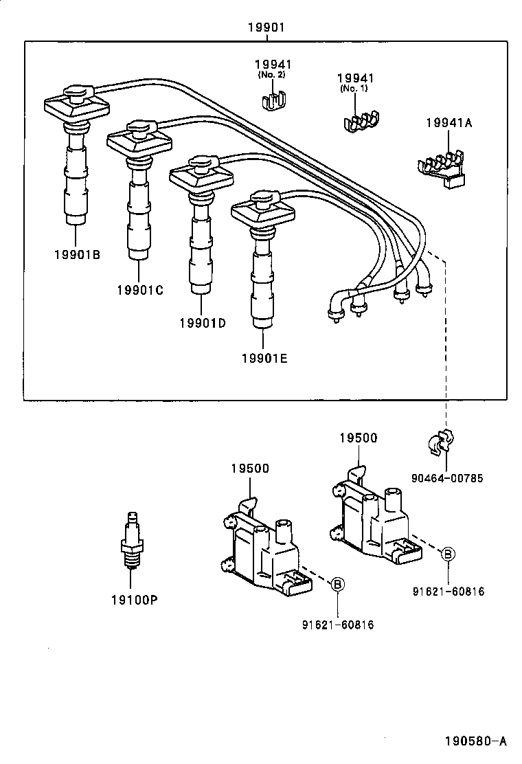 TOYOTA 90080-91159 - Buji furqanavto.az