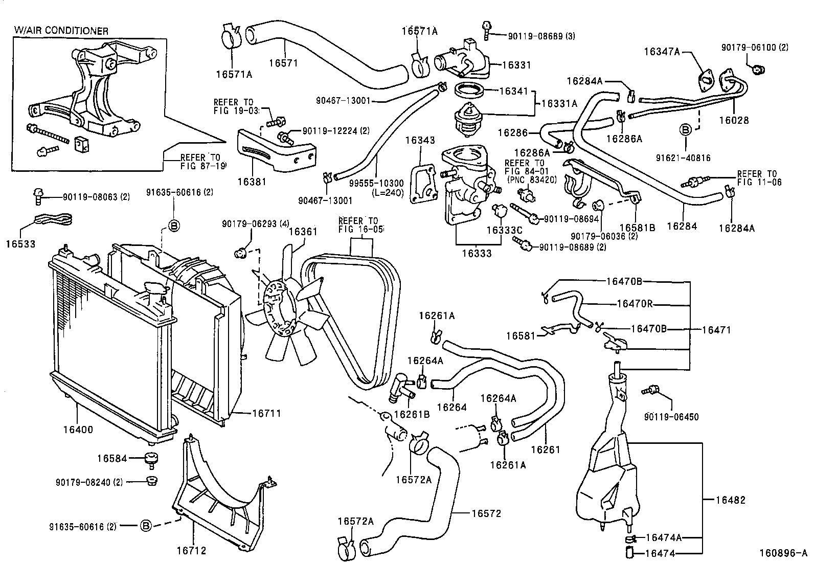 TOYOTA 16340-54010 - Termostat, soyuducu furqanavto.az