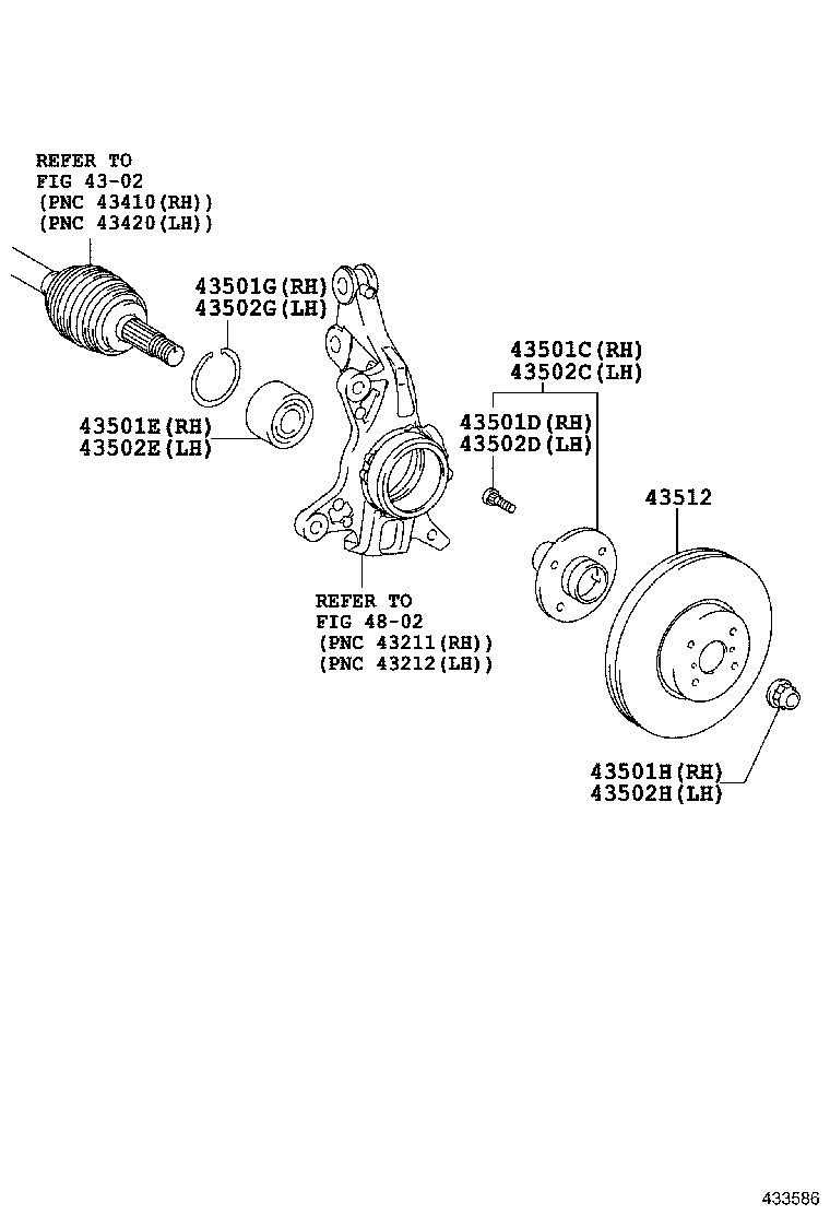 TOYOTA 90369-38023 - Təkər qovşağı, podşipnik dəsti furqanavto.az