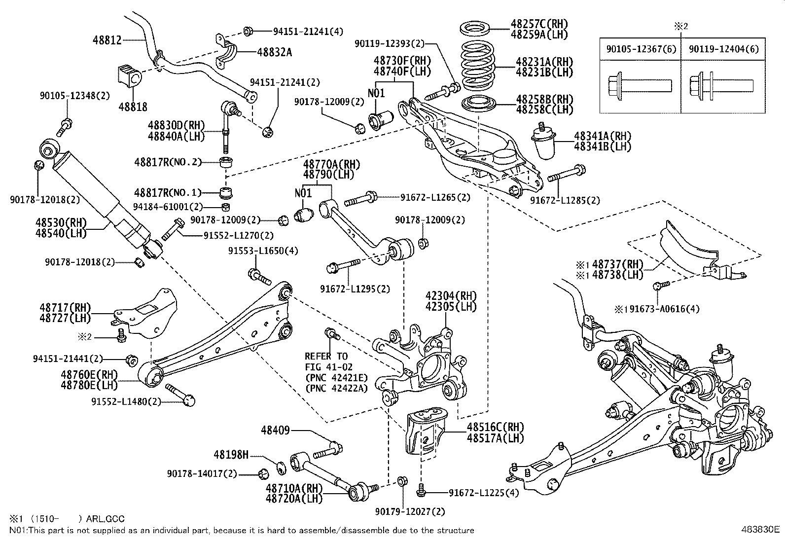 TOYOTA 4853142301 - Amortizator furqanavto.az