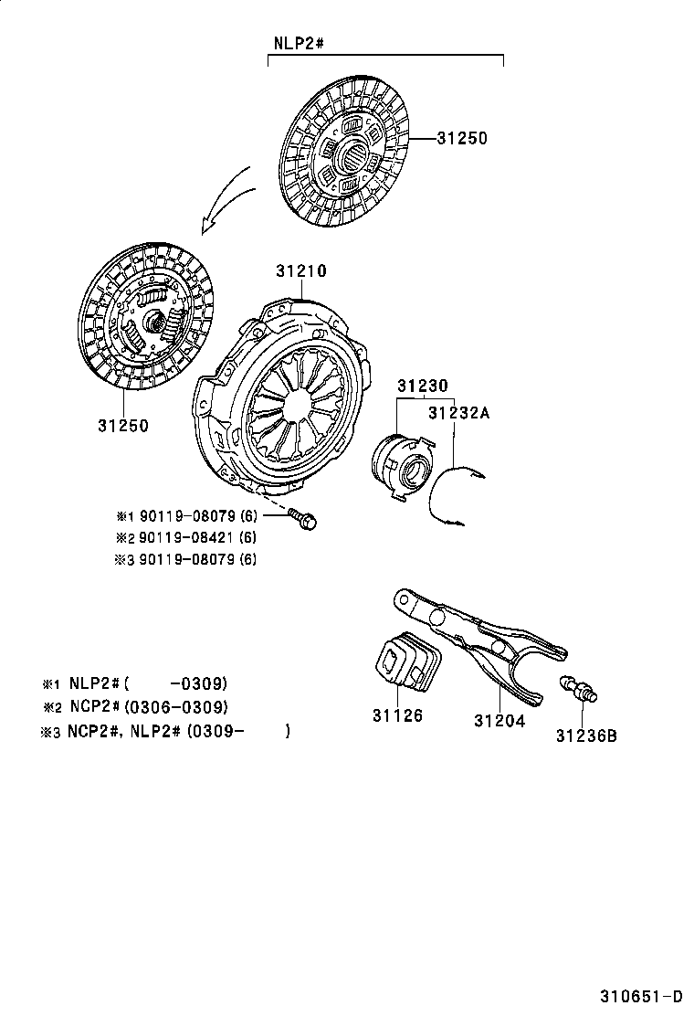 Scion 31210-12191 - Debriyaj təzyiq lövhəsi furqanavto.az