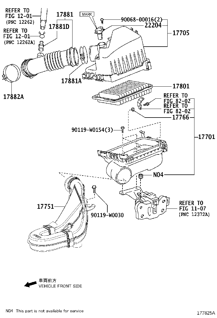 Daihatsu 222040V010 - Hava Kütləsi Sensoru furqanavto.az