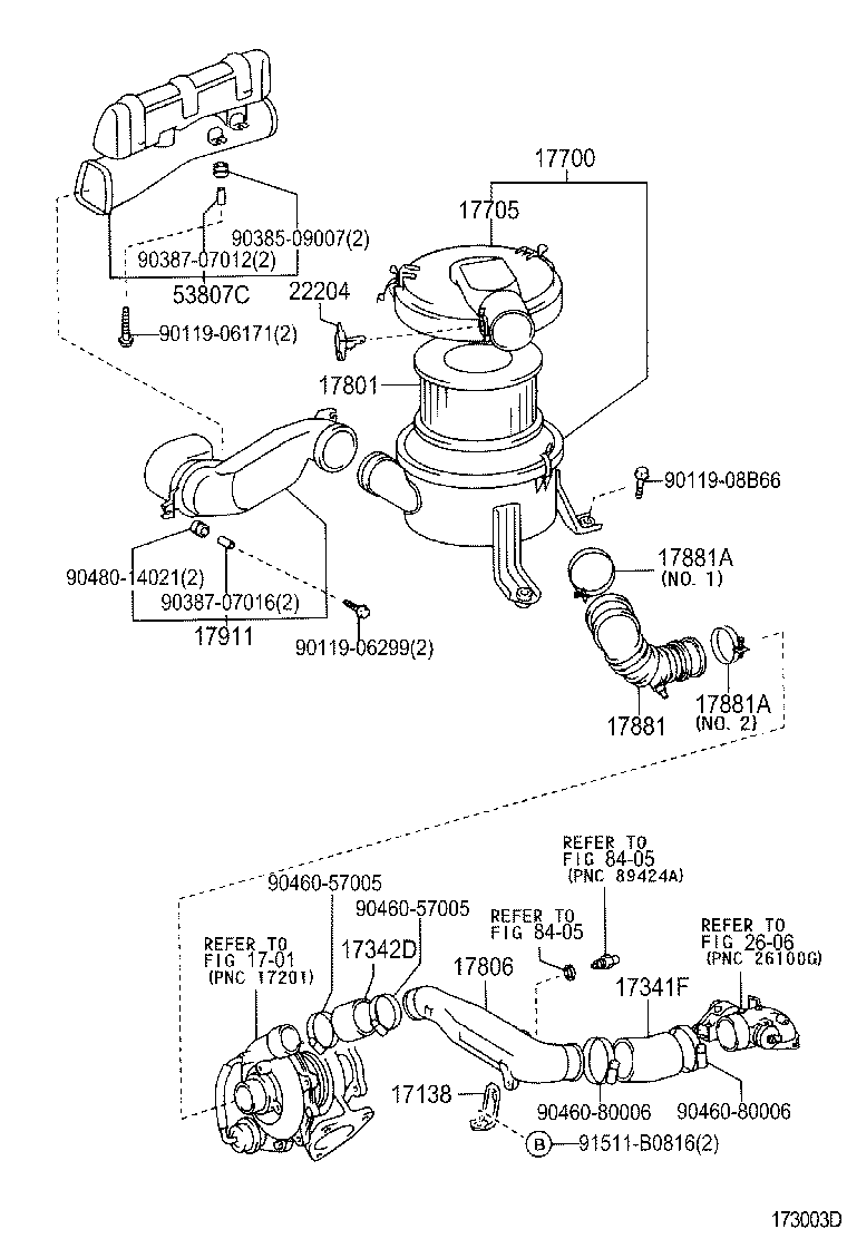 TOYOTA 17801-54150 - Hava filtri furqanavto.az