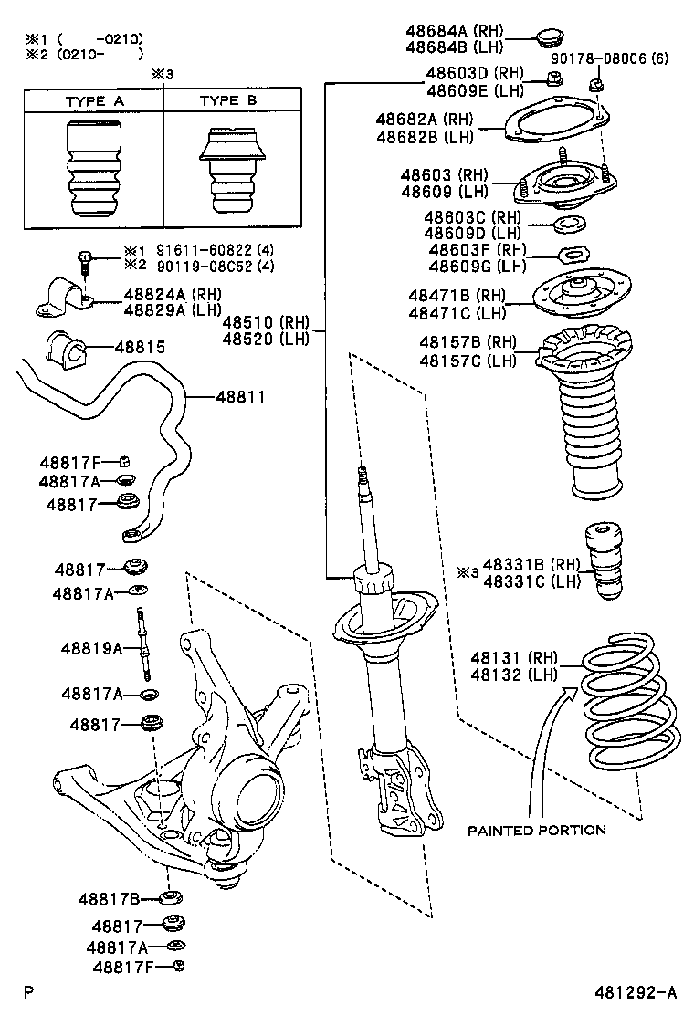 TOYOTA 48510-09A06 - Amortizator furqanavto.az