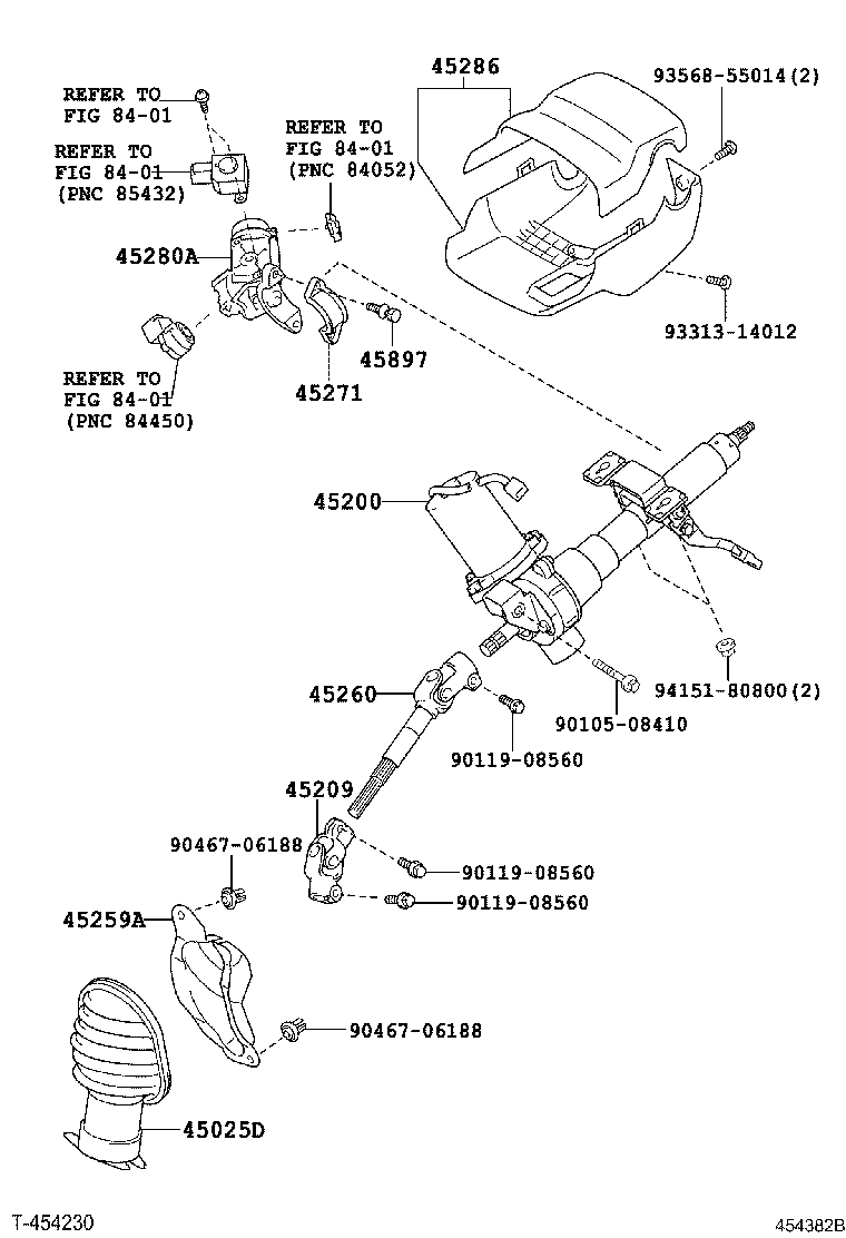 TOYOTA 4526052230 - Birləşmə, sükan mili furqanavto.az