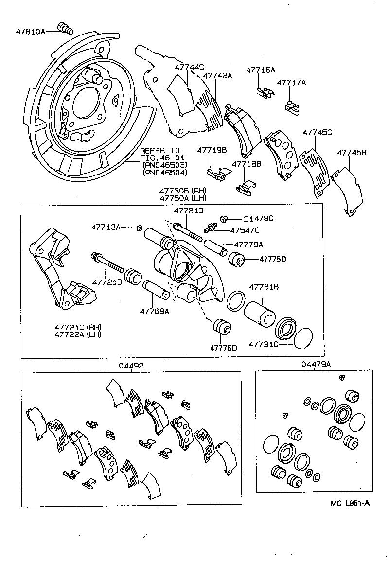 LEXUS 47731-50020 - Piston, əyləc kaliperi furqanavto.az