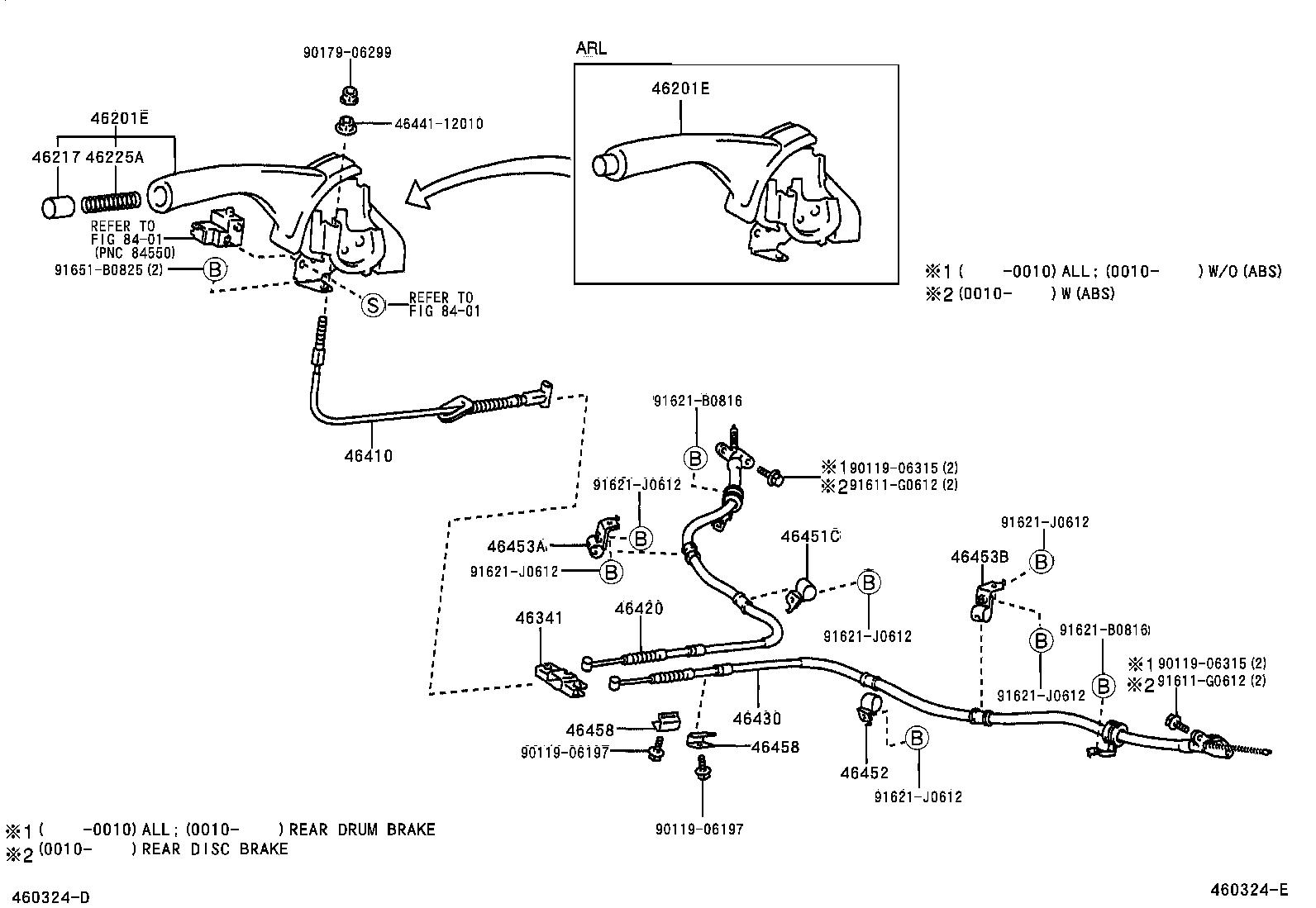 Berliet 46420-42070 - Kabel, dayanacaq əyləci furqanavto.az