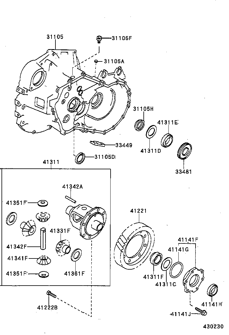 TOYOTA 9031135049 - Vil möhürü, eksantrik mili furqanavto.az